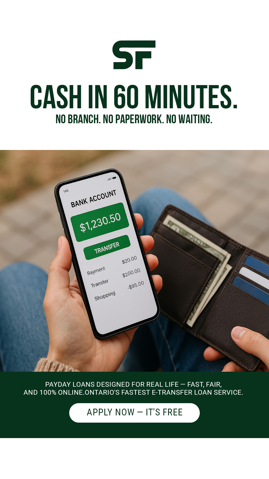 Simple Financial Facebook ad from May 22, 2026