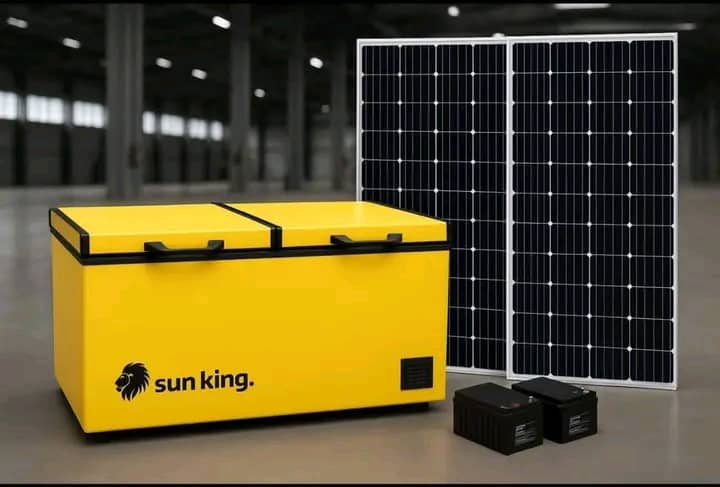Pastor kolade Facebook ad: SUNKING SOLAR FREEZER IS AVAILABLE FOR PROMO SALE'S…