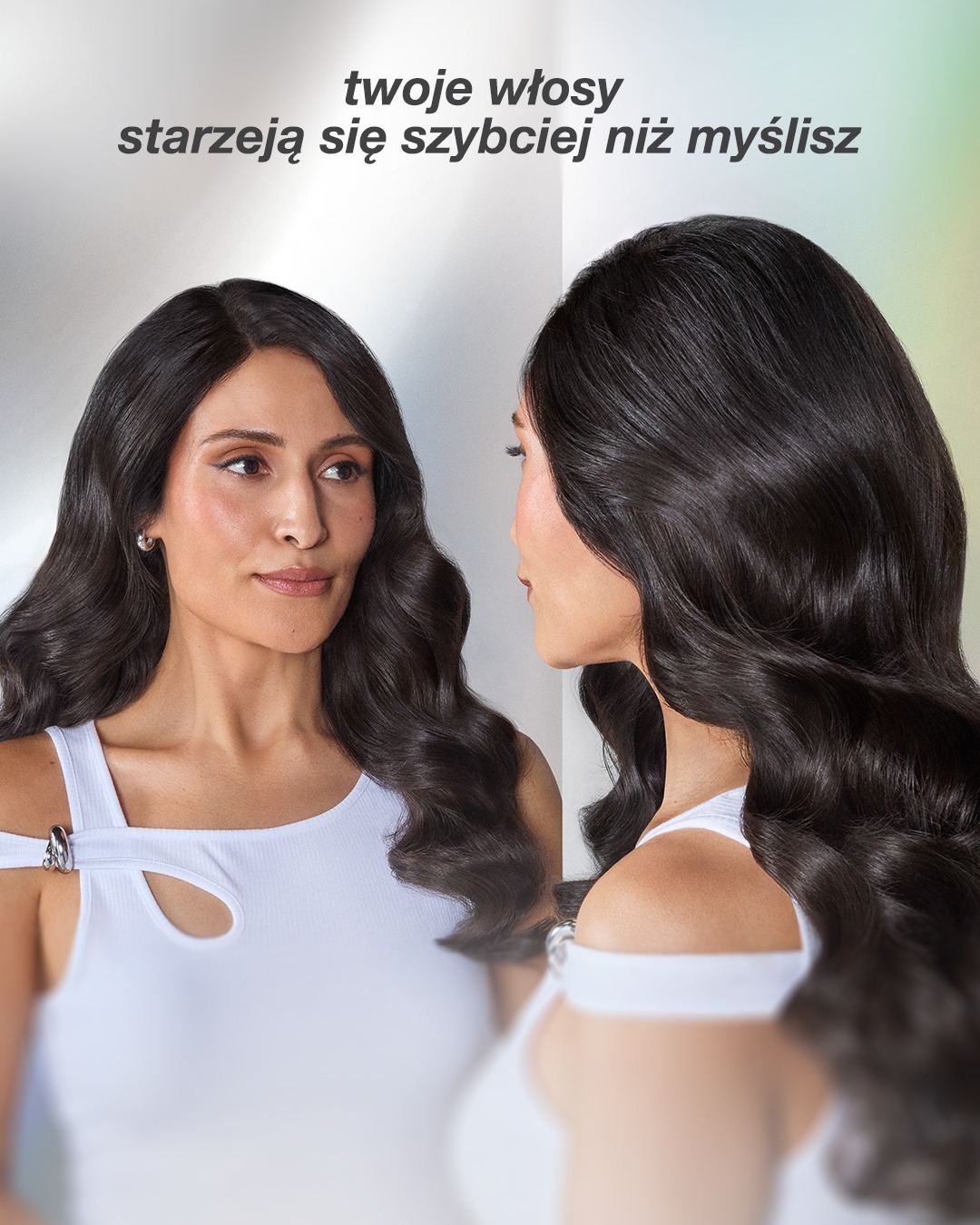 K18 - profesjonalne kosmetyki fryzjerskie Facebook ad: 69% osób mówi, że proces siwienia zaczął się…