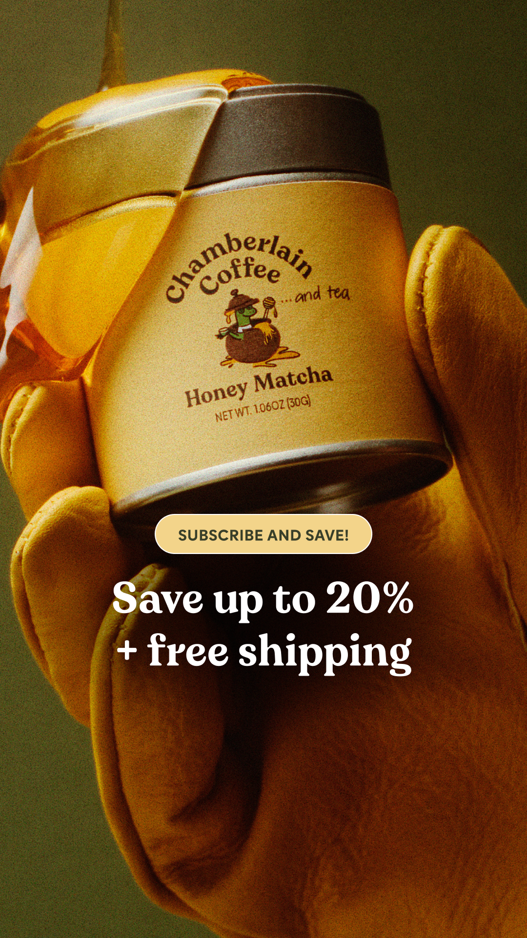 Chamberlain Coffee Facebook ad
