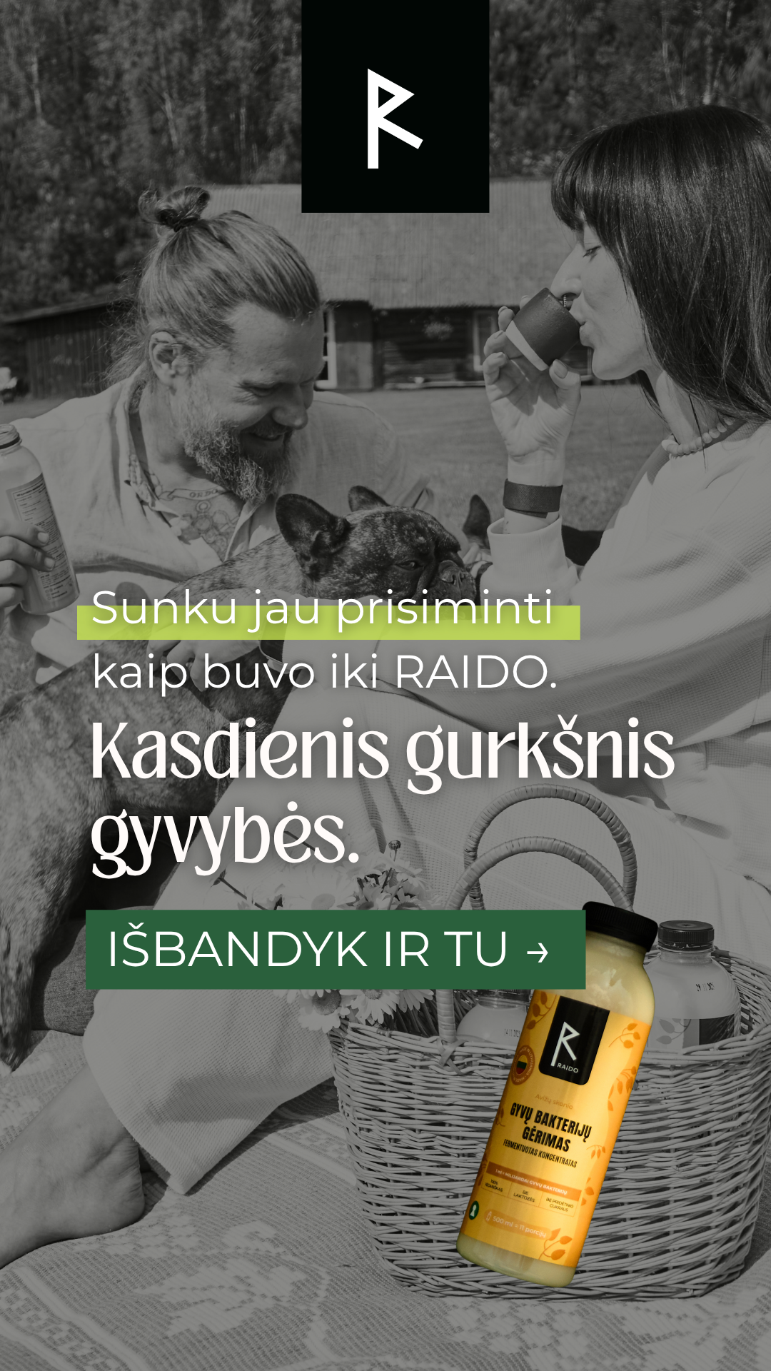 Raido.lt Facebook ad