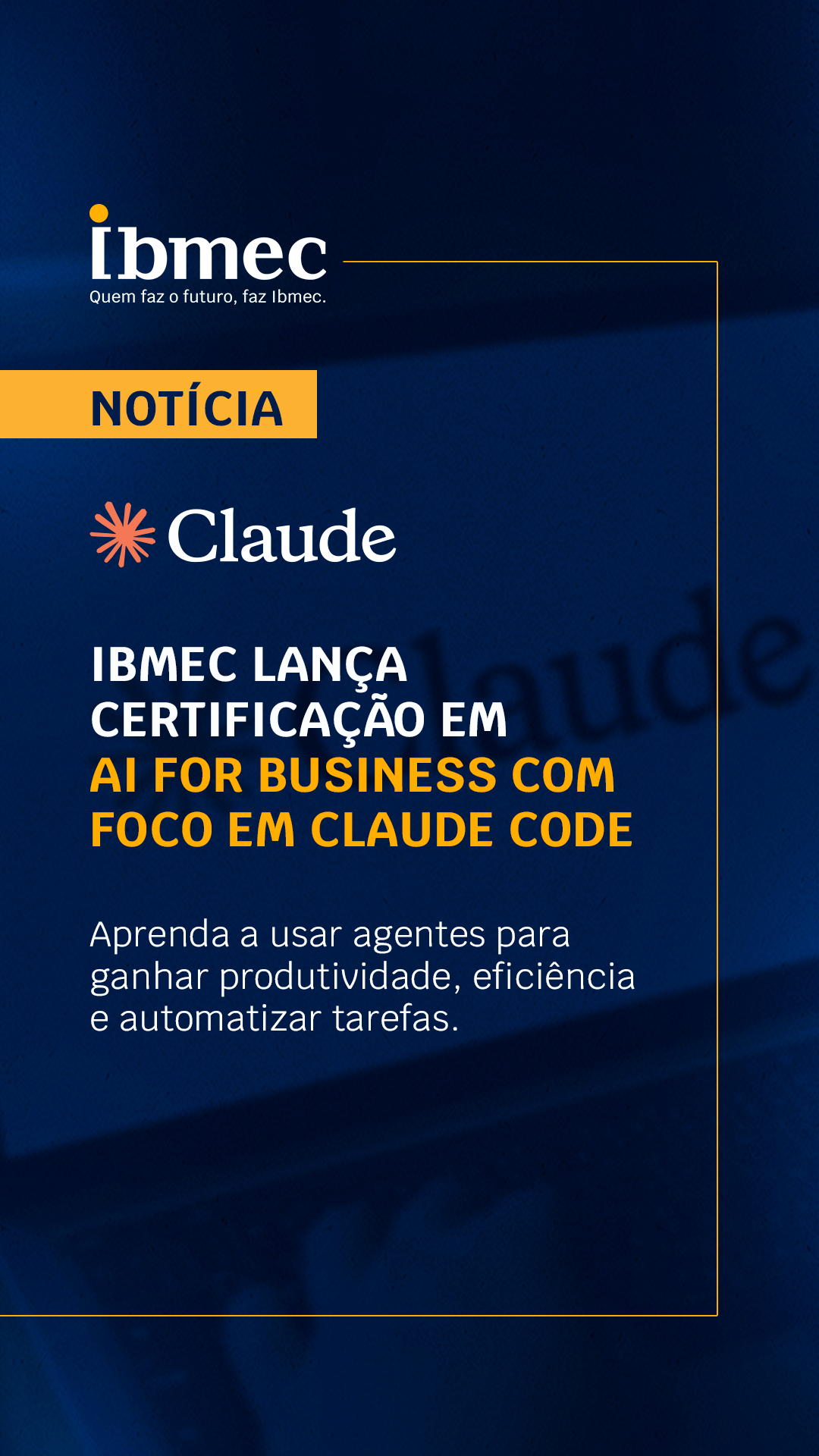 Ibmec Facebook ad