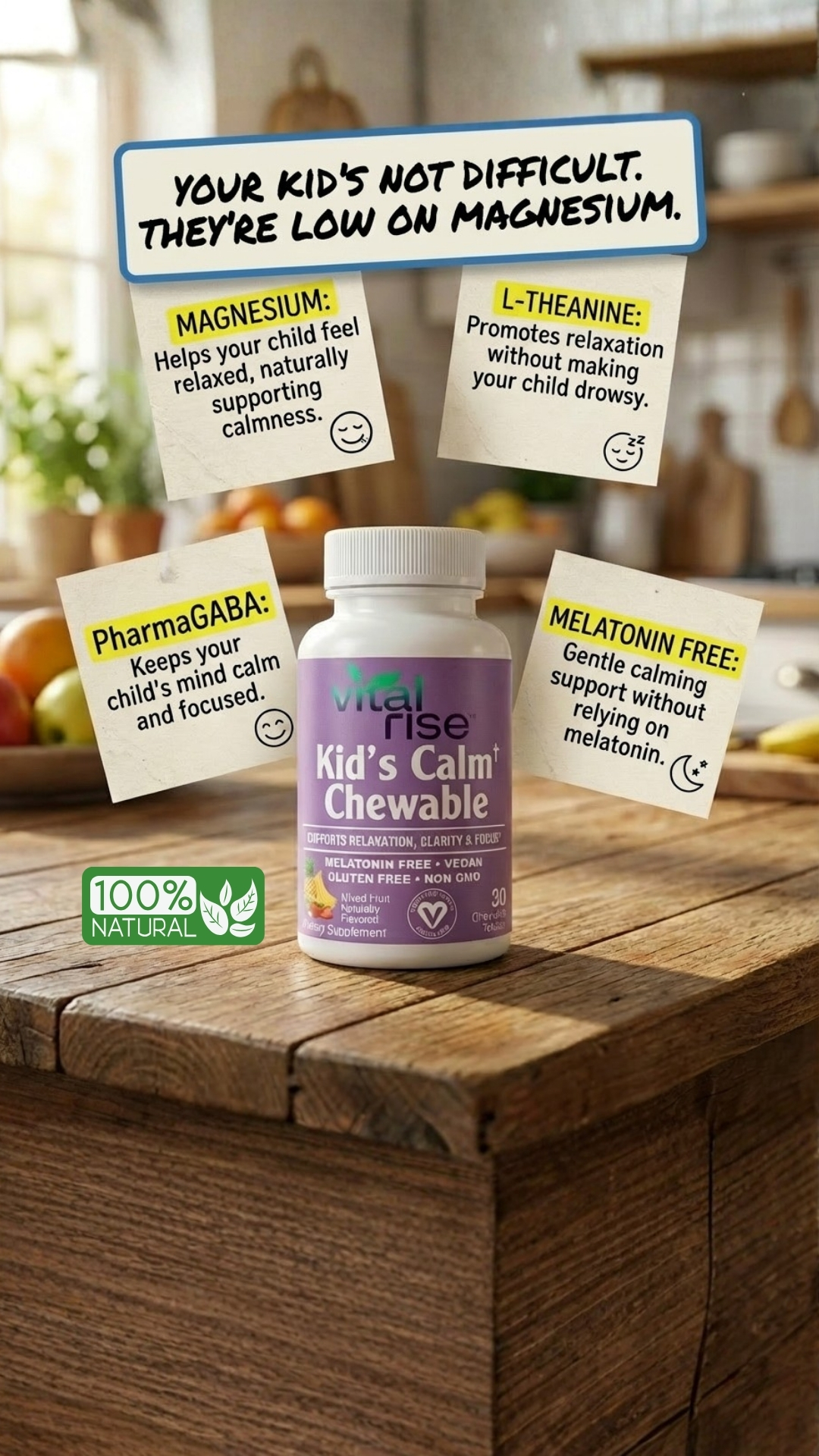 Vital Rise Facebook ad