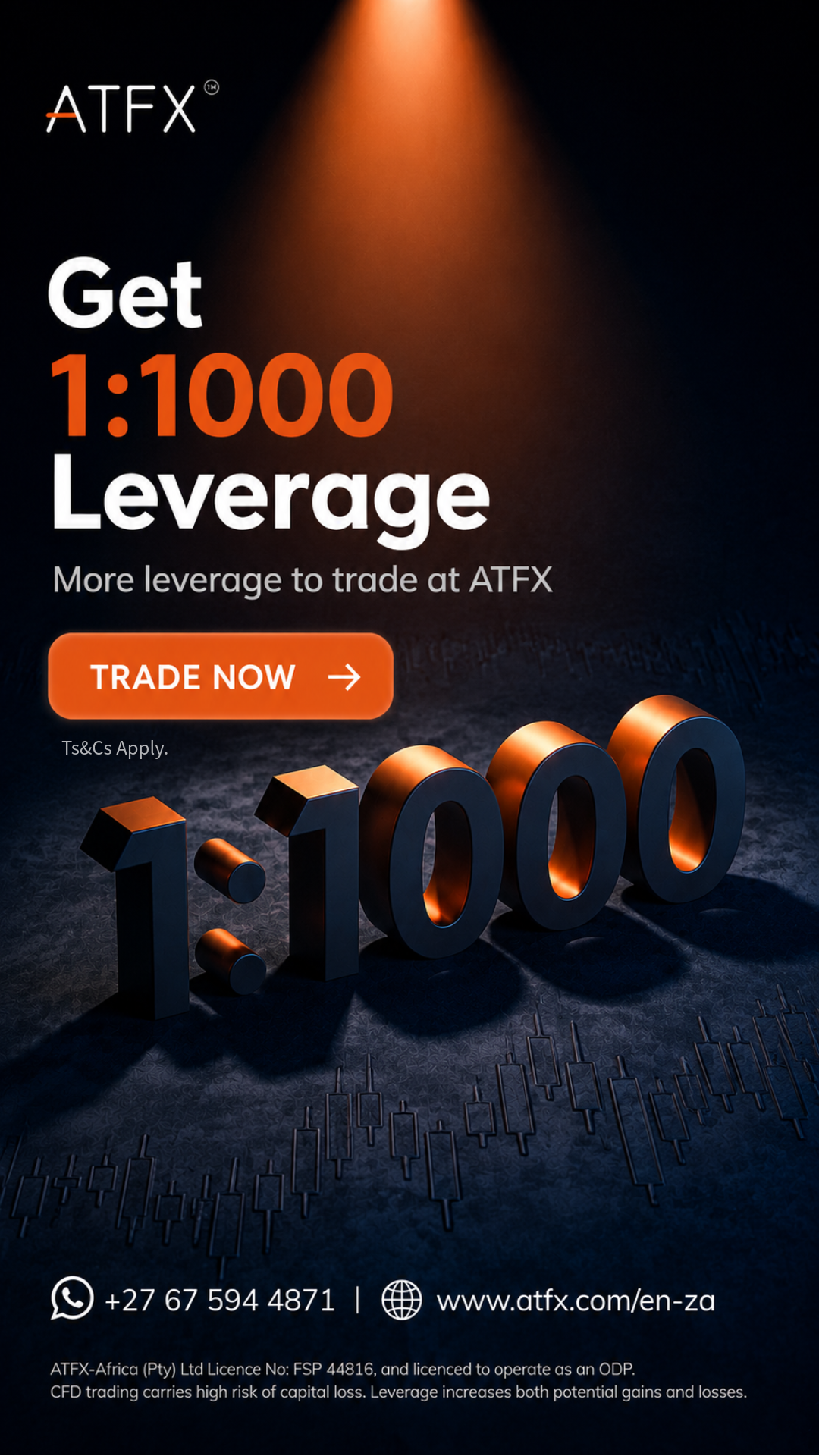 ATFX Africa Facebook ad