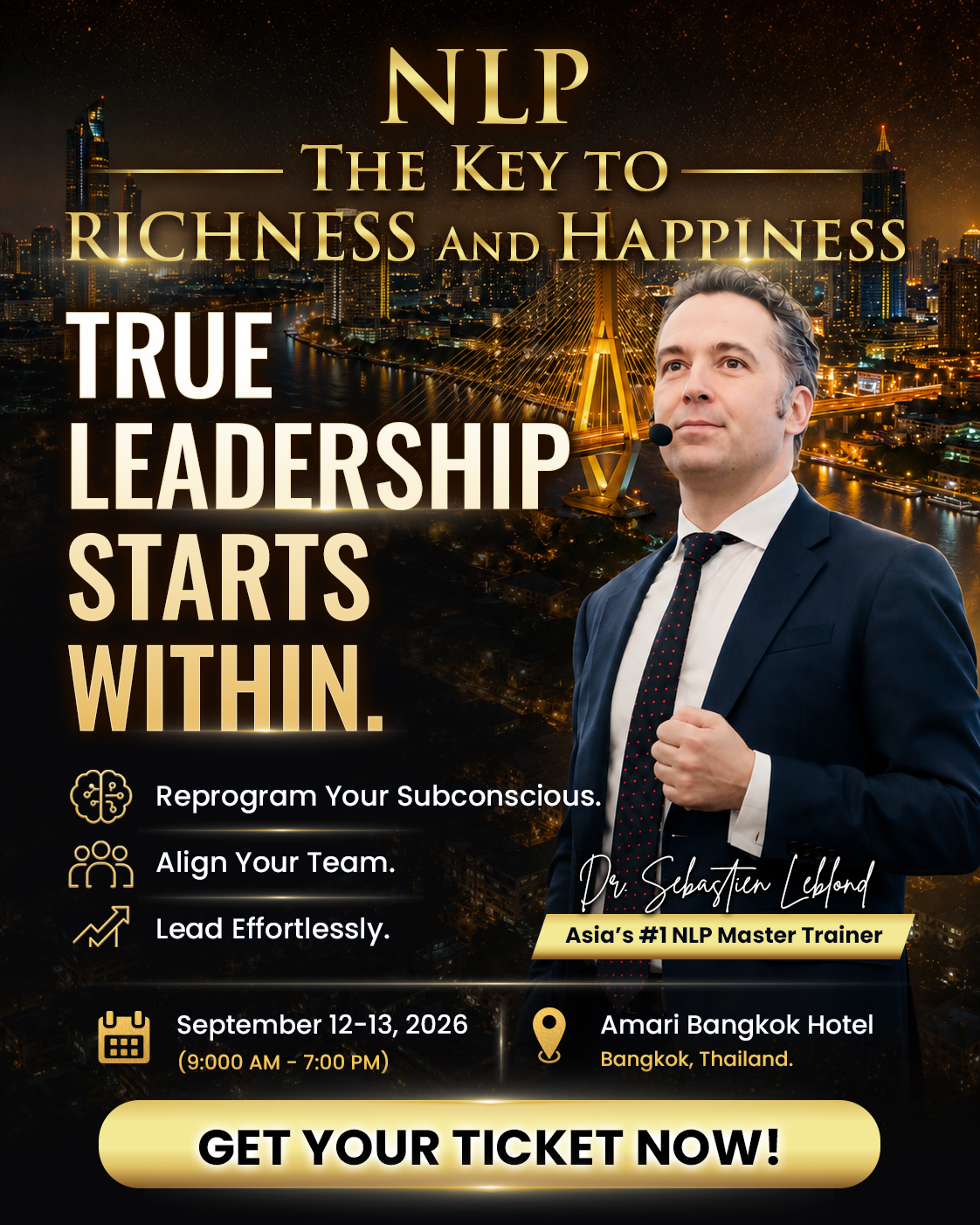 NLP Top Coach Bangkok Thailand Facebook ad