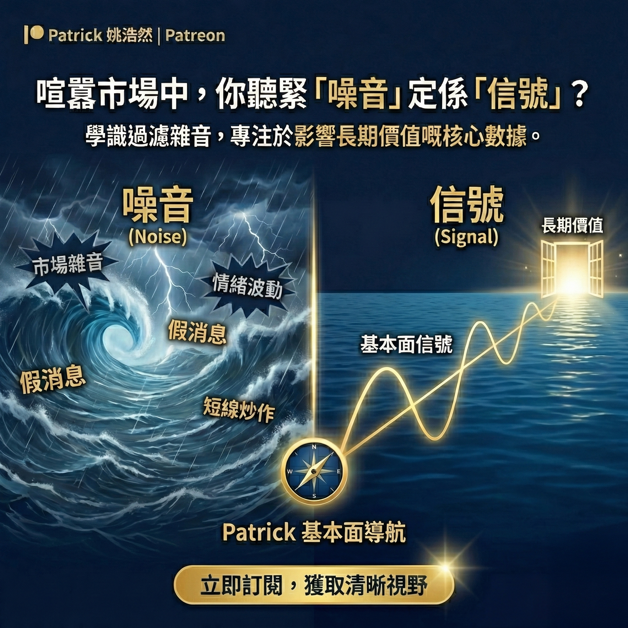 Patrick 姚浩然的股票投資頻道 Facebook ad