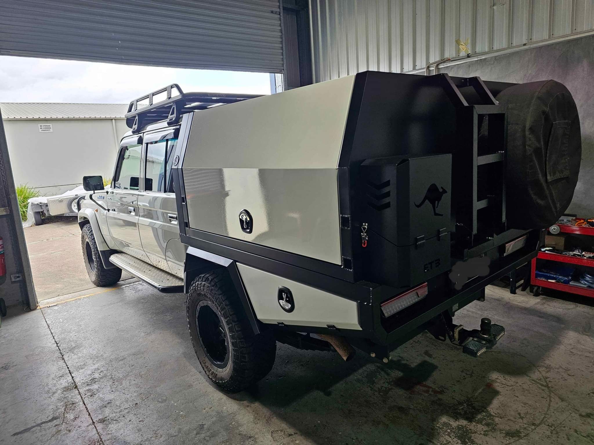 Scotty Strong Facebook ad: CUSTOM ALLOY TRAY AND CANOPY PACKAGES