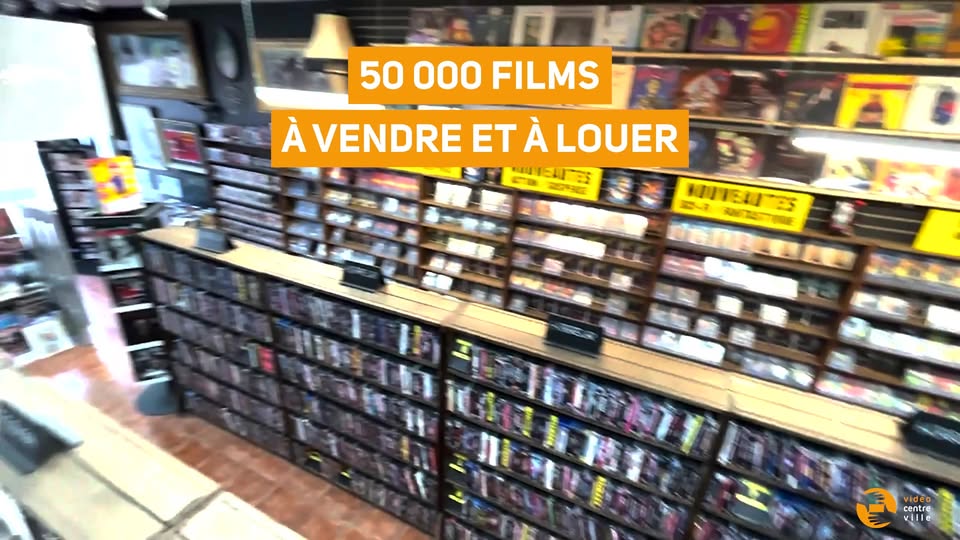 Vidéo Centre-Ville Facebook ad: Vente DVD Films Québec Achat en ligne Usagé, Blu-Ray…