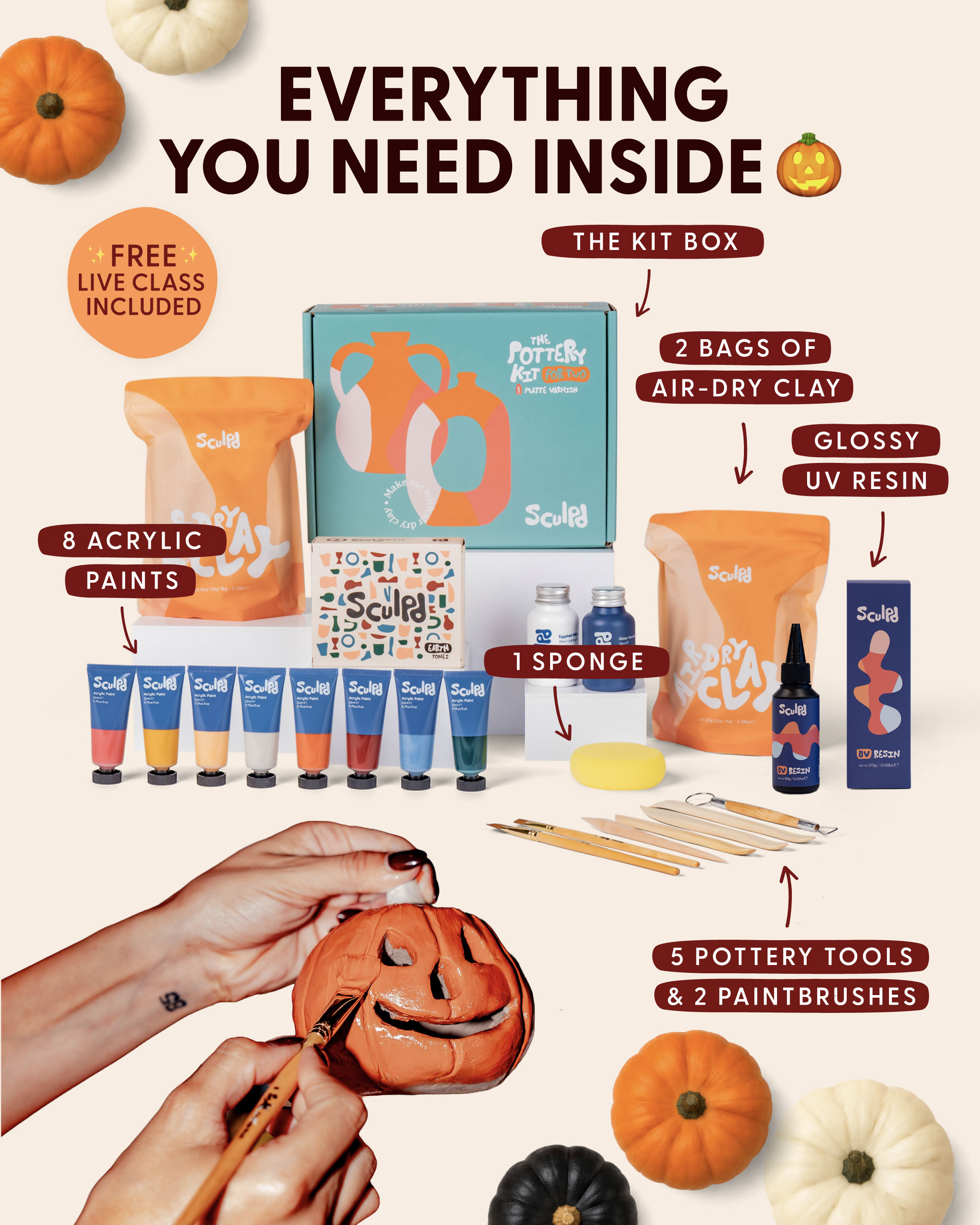 Sculpd Facebook ad: Count What's Inside