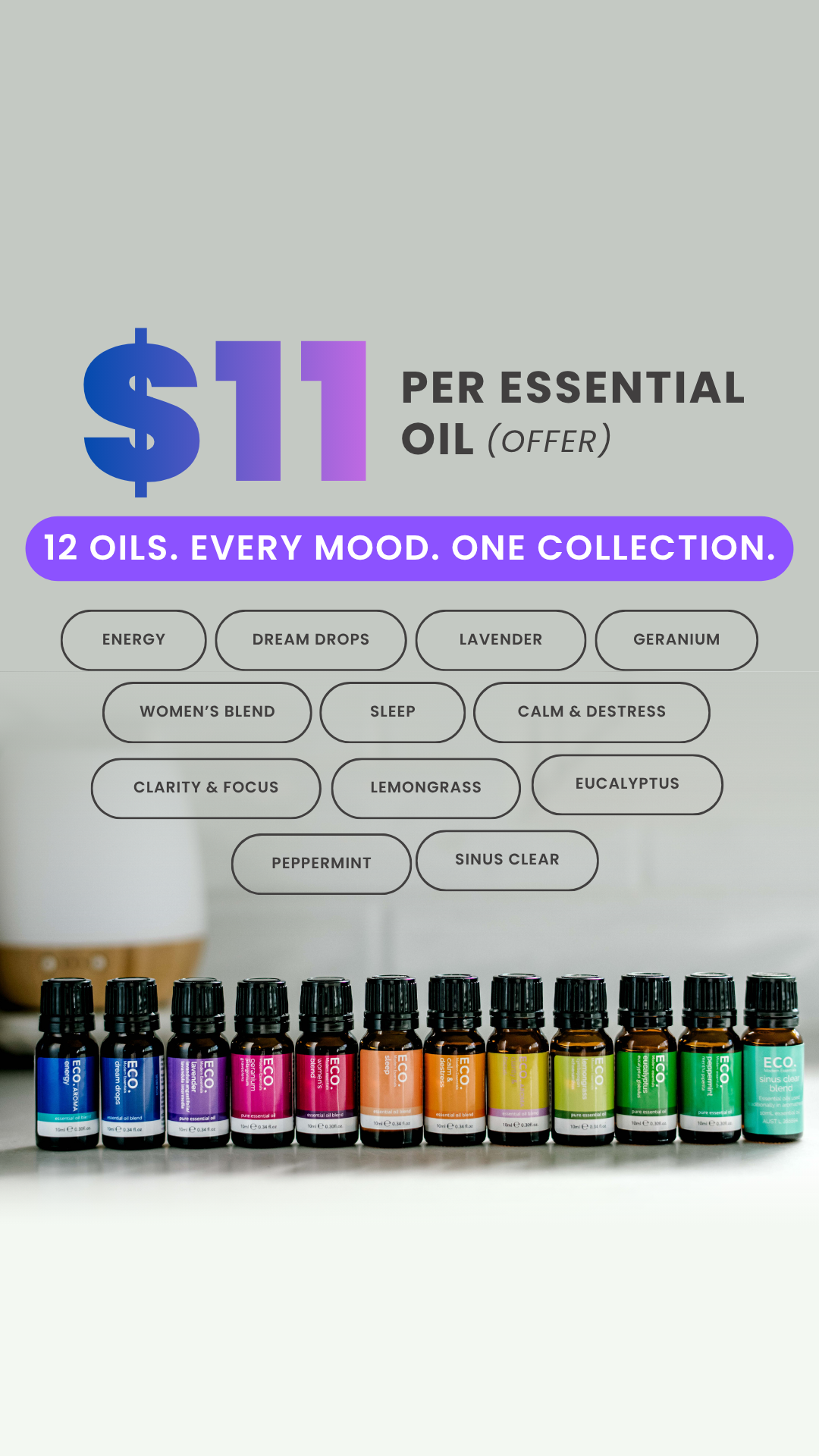 ECO. Modern Essentials Facebook ad