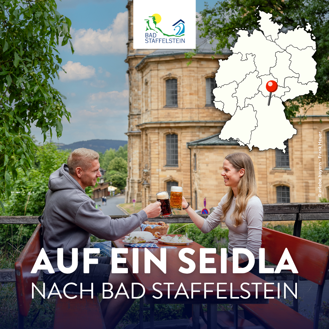 Bad Staffelstein Facebook ad: Auf ein Seidla nach Bad Staffelstein