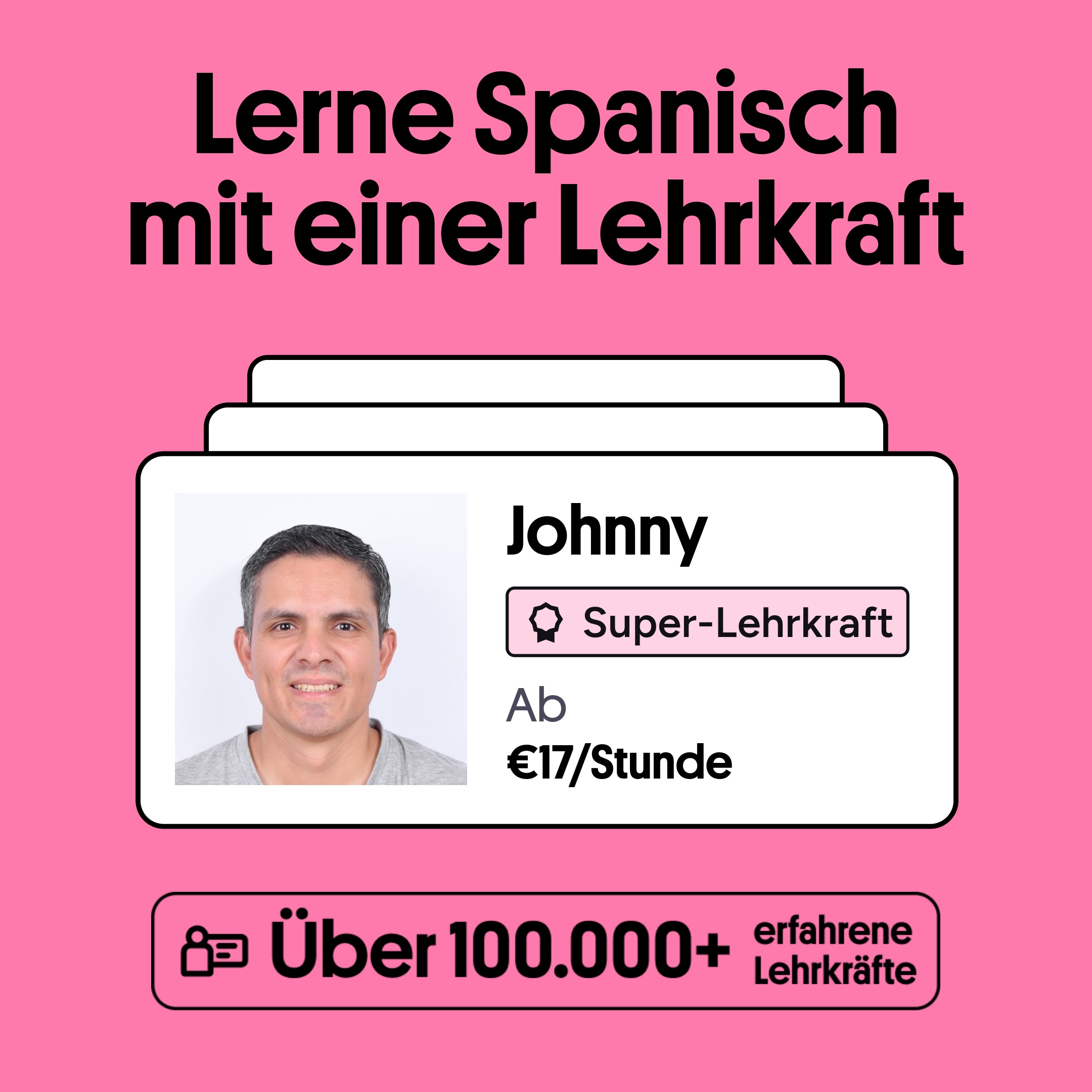 Preply Facebook ad