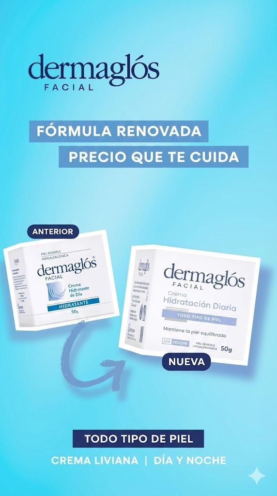 Dermaglós Facebook ad