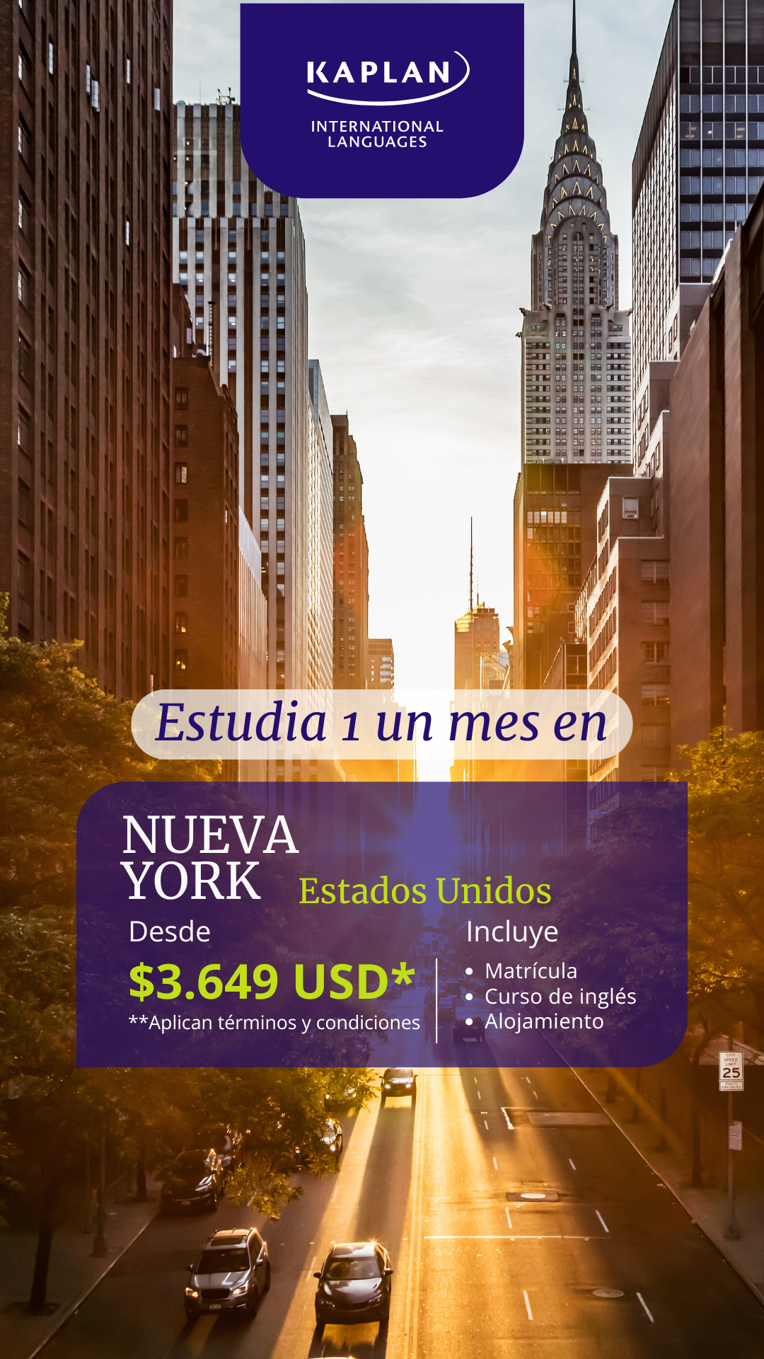 Kaplan International Languages - Latinoamérica Facebook ad