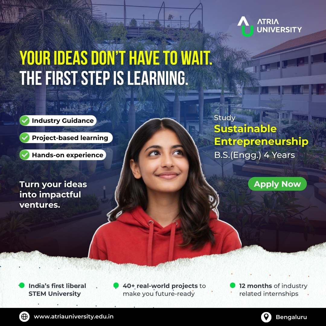 Atria University Facebook ad