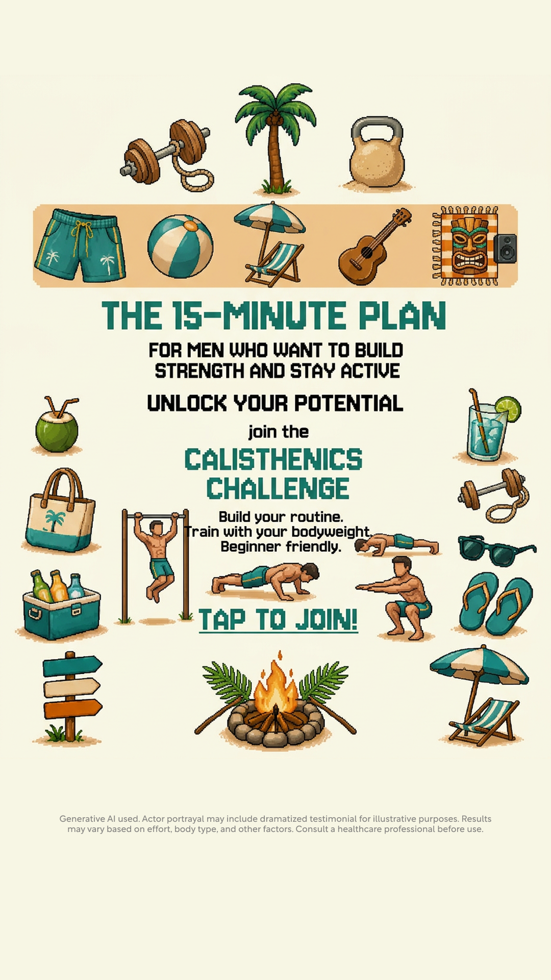 Calisthenics by Ryan Facebook ad