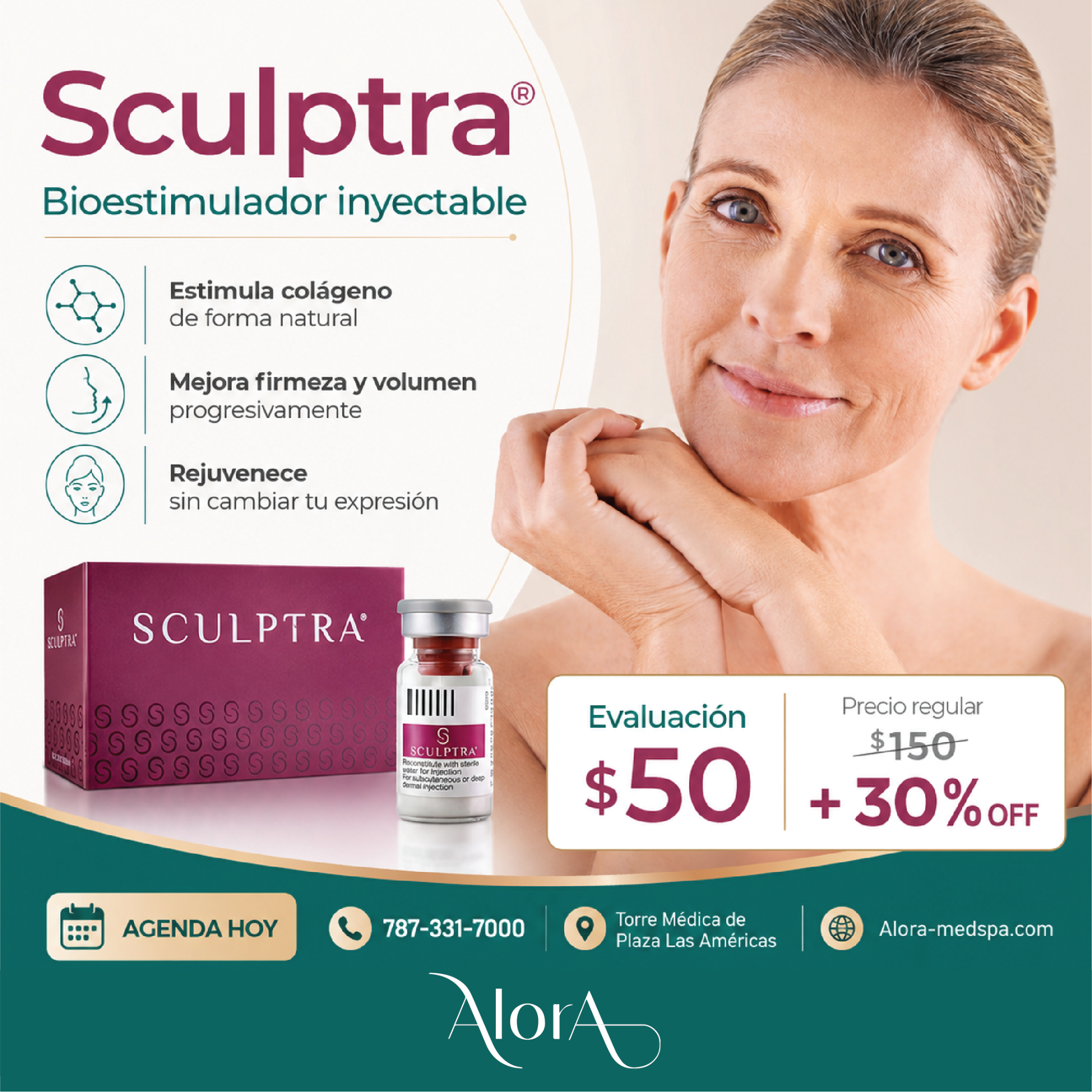 Alora - Med Spa Facebook ad
