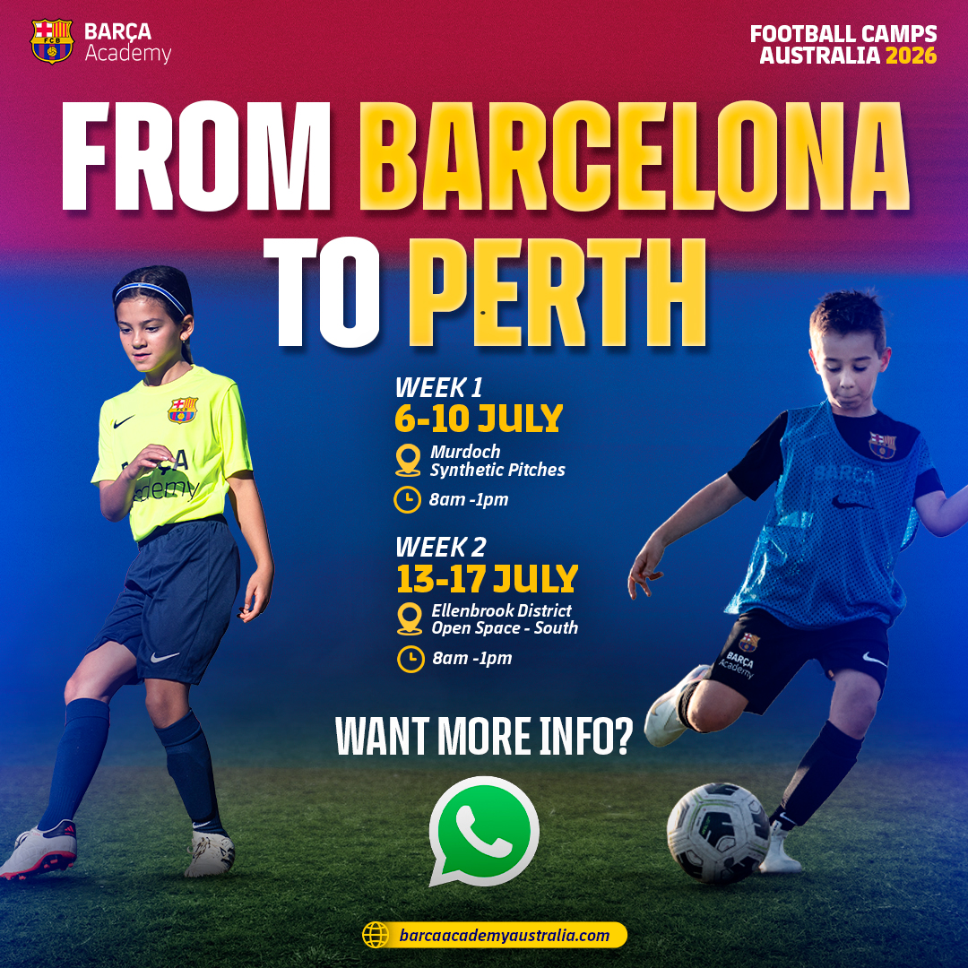 Barça Academy Australia & New Zealand Facebook ad