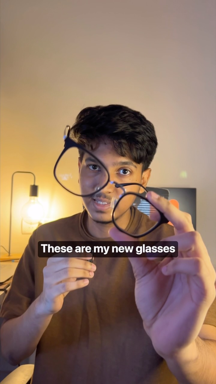 theroshankrishna Facebook ad: Meta AI picked glasses for me And it…