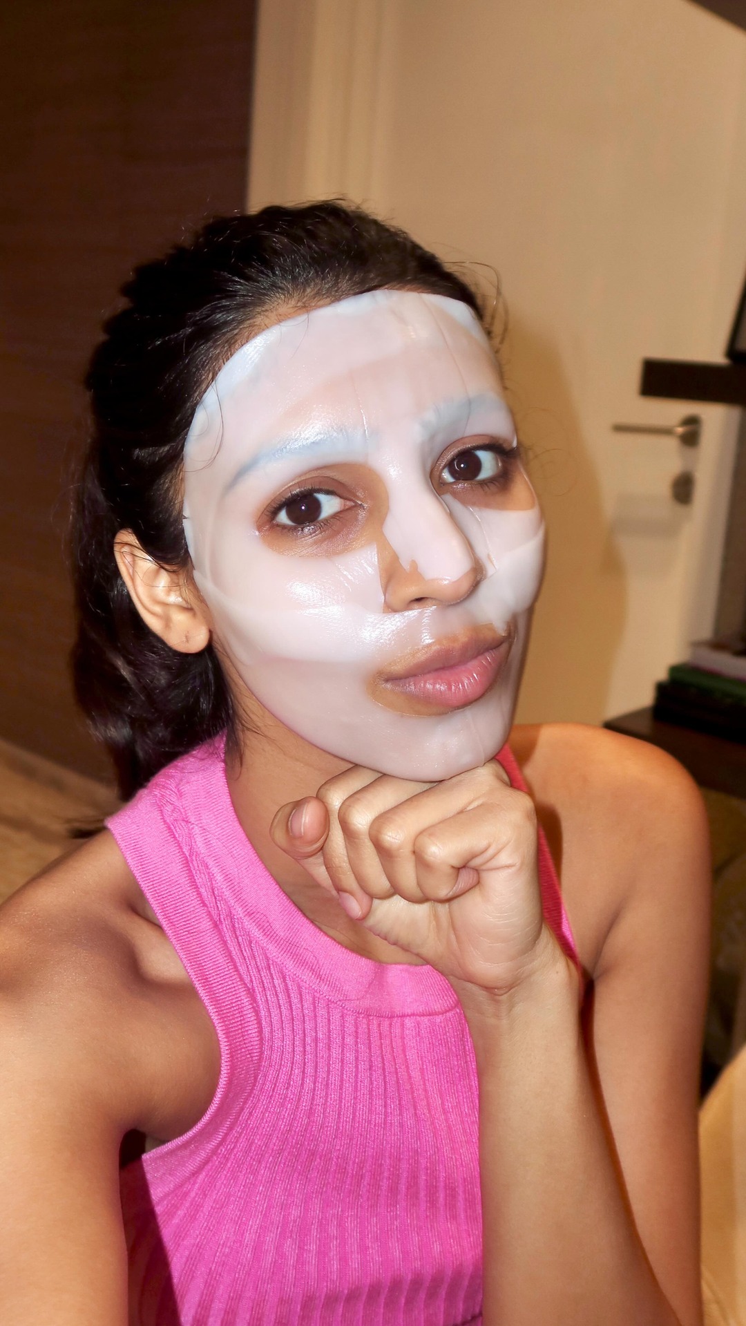 Nykaa Facebook ad: Ever seen a sheet mask that disappears while…