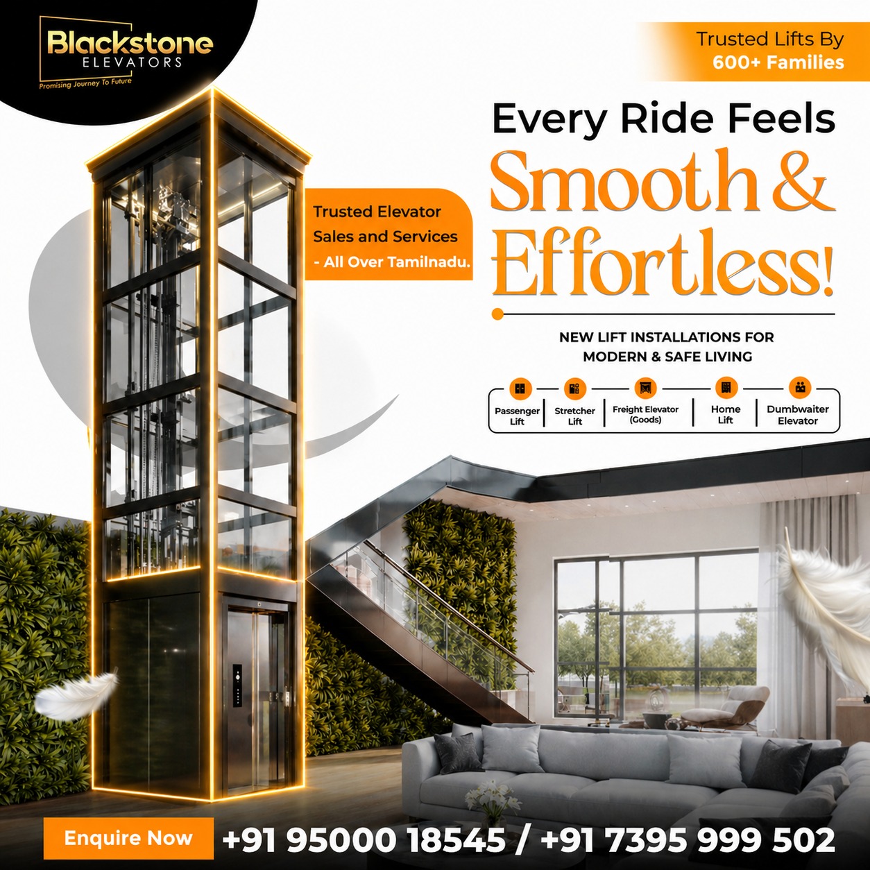 BLACK STONE Elevator Facebook ad