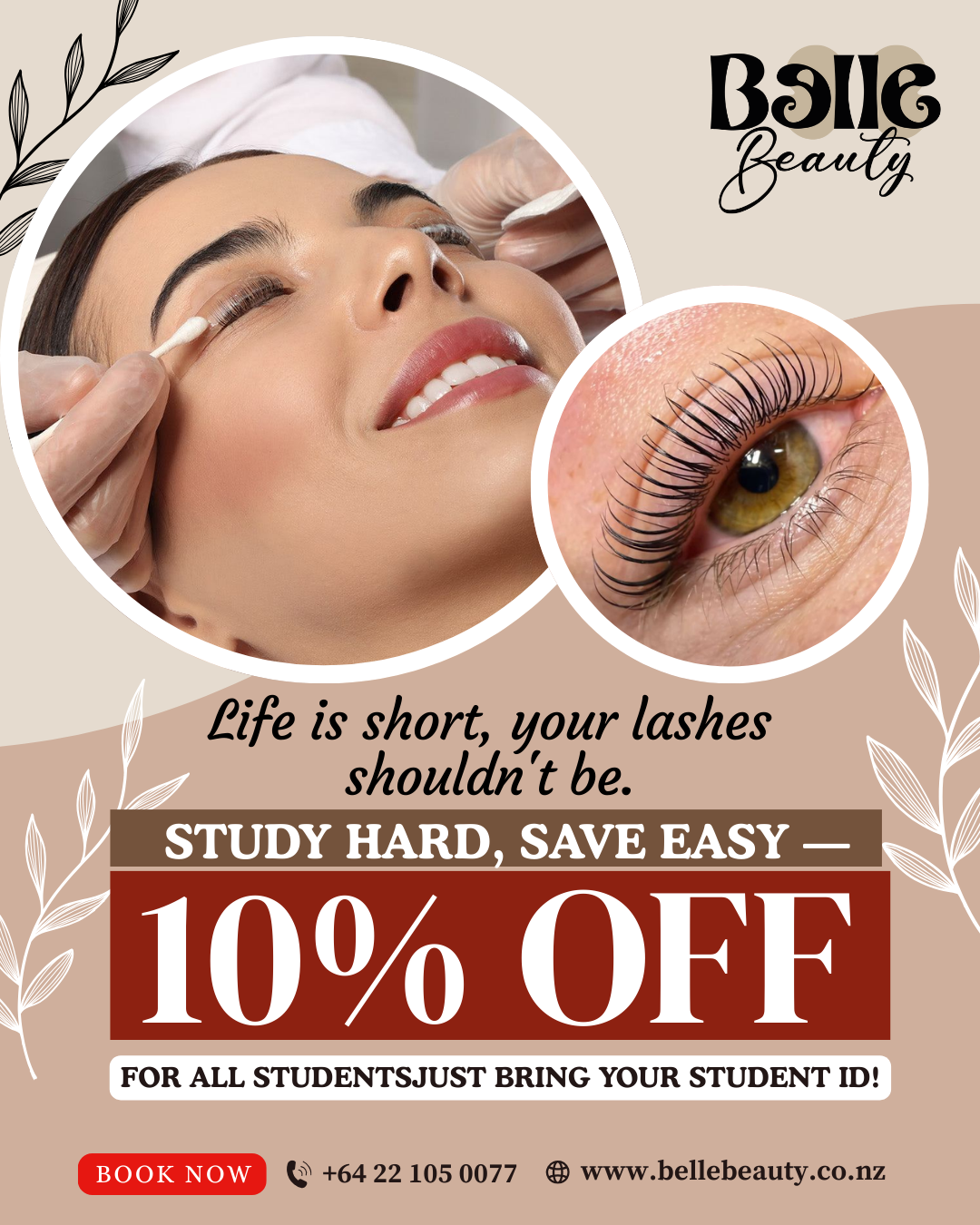 Belle Beauty Facebook ad