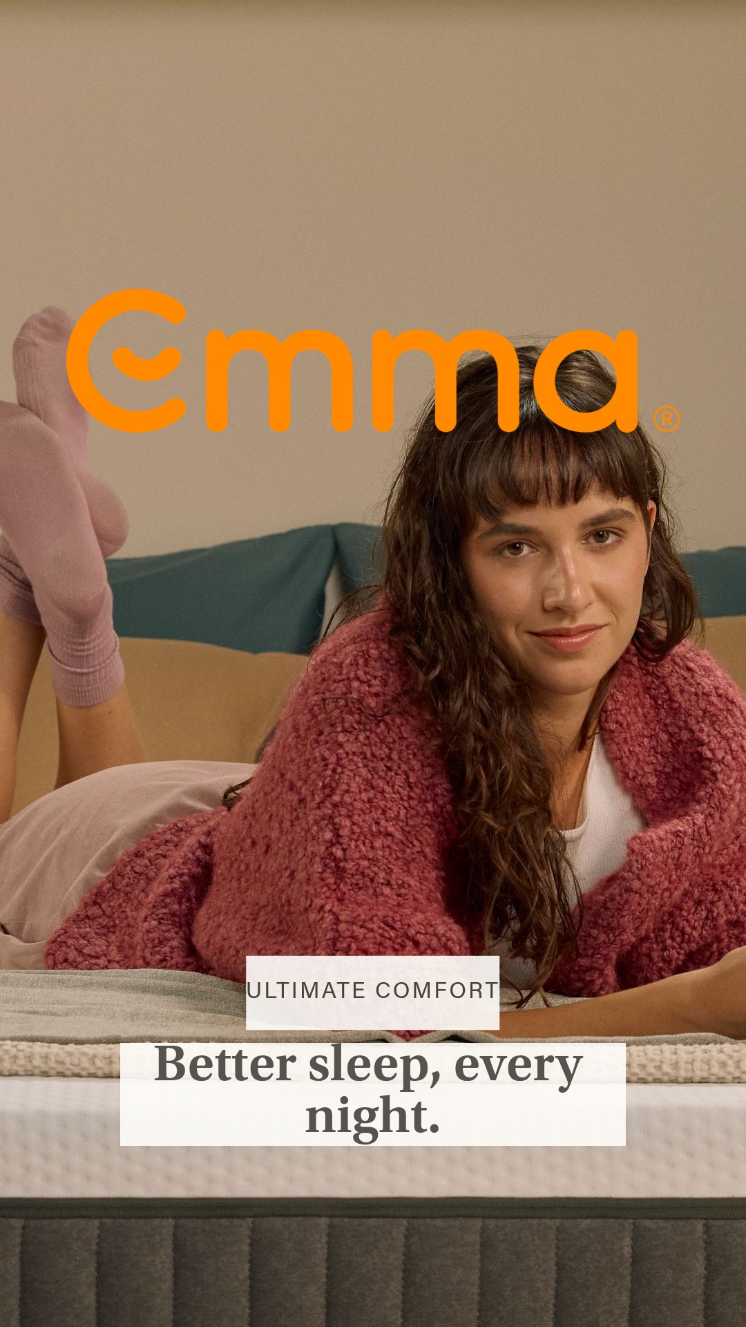 Emma Sleep UK Facebook ad