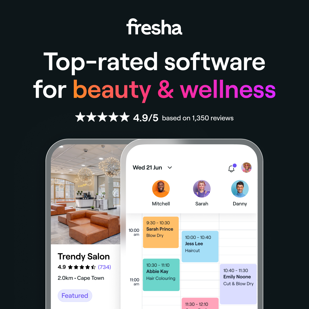 Fresha Facebook ad