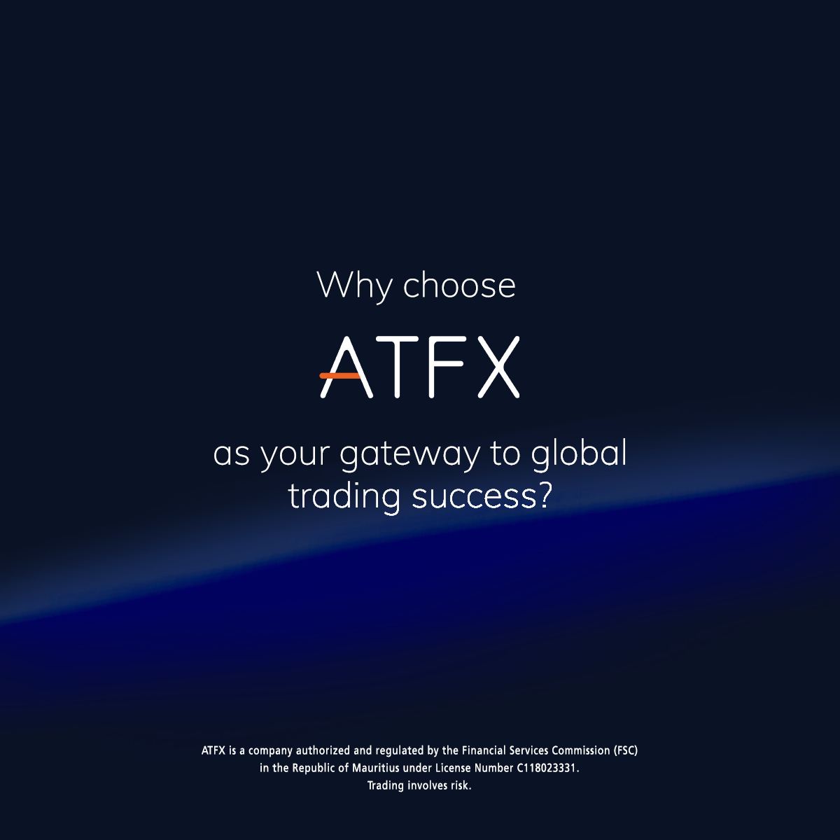 ATFX Lebanon Facebook ad: Why ATFX?
