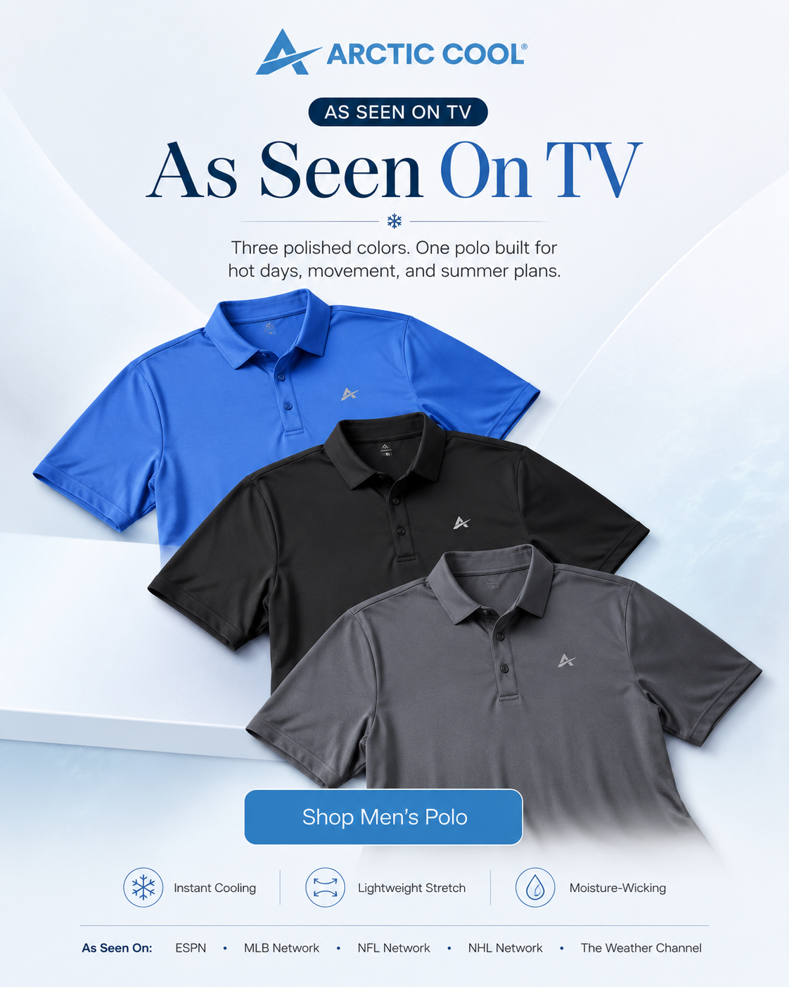 Arctic Cool Facebook ad