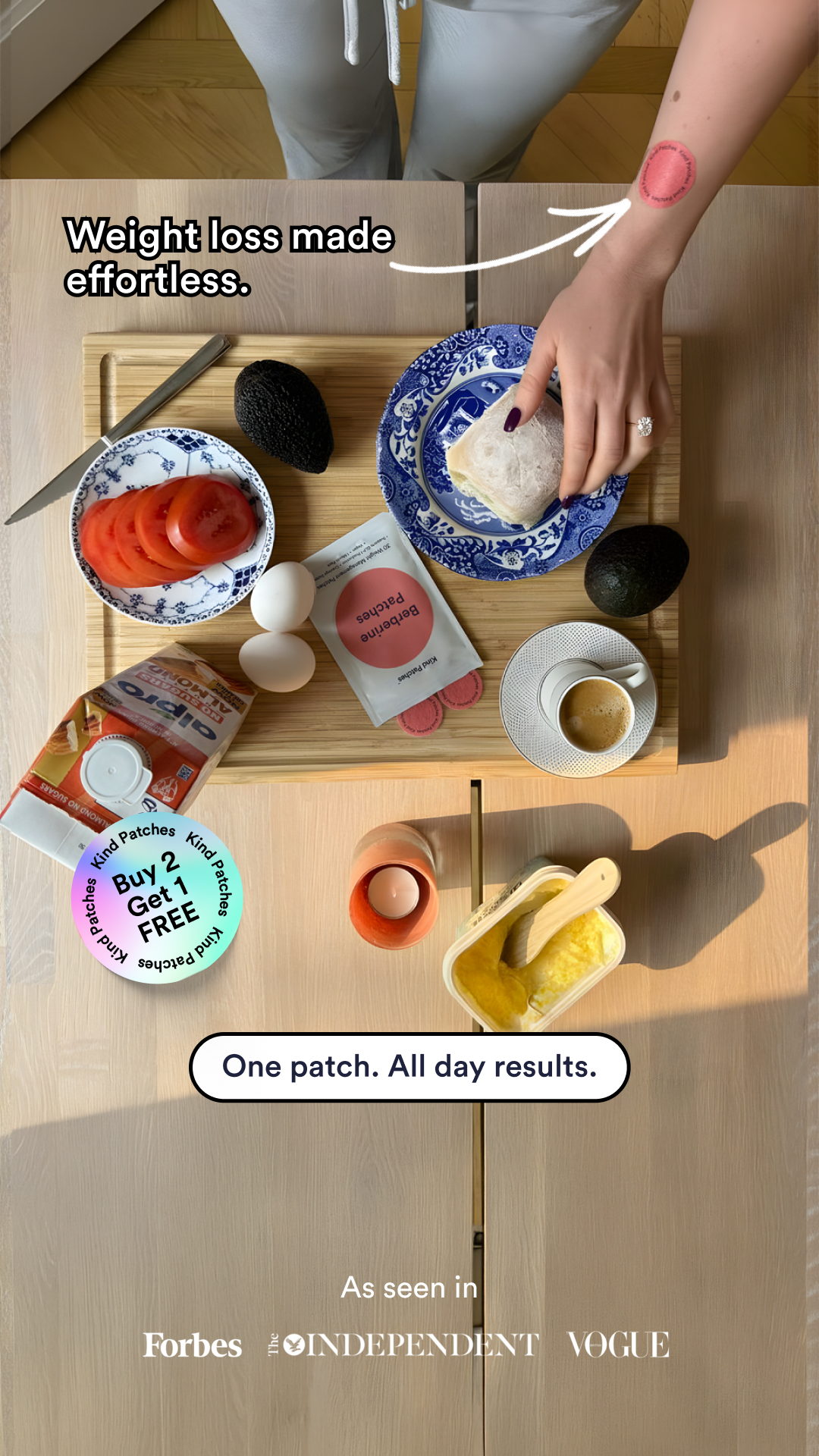 Kind Patches Facebook ad
