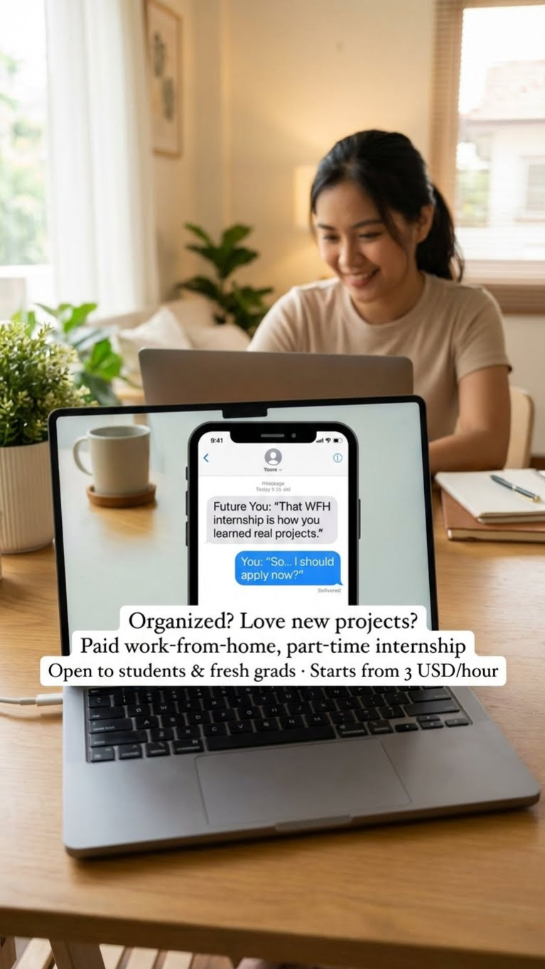 AstralStream Labs Facebook ad: Paid Work‑From‑Home Internship: Help Lead New Projects &…
