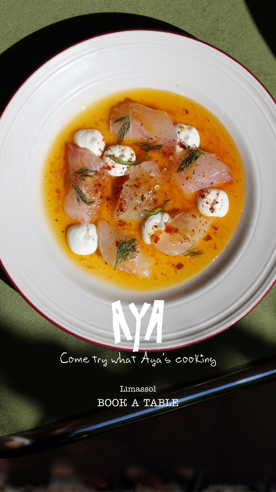 Aya Cooks Facebook ad
