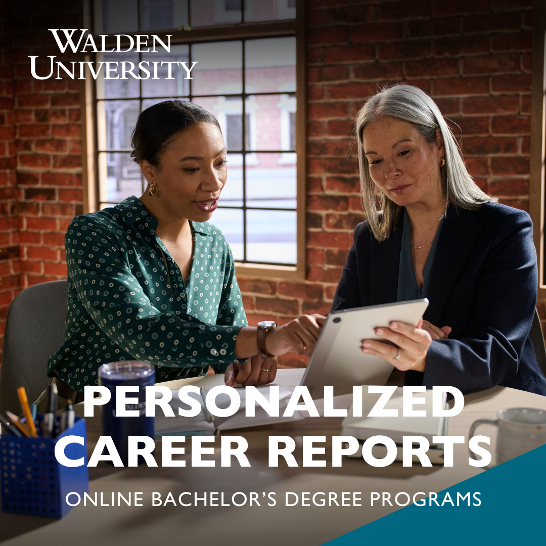 Walden University Facebook ad
