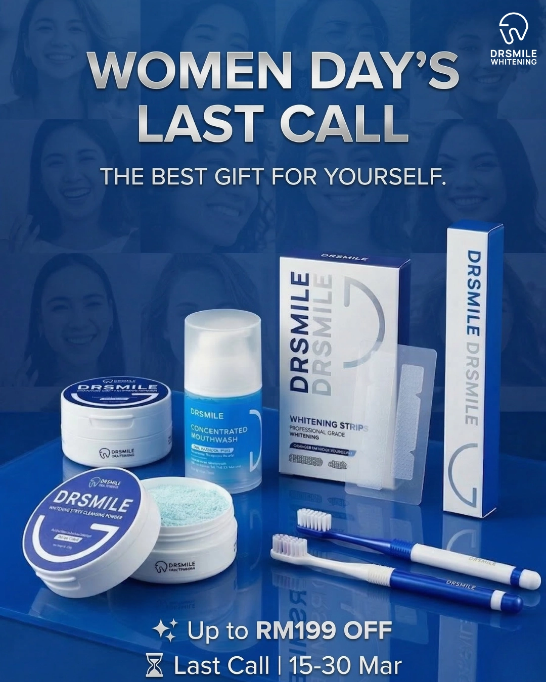 Dr Smile Whitening Solution Facebook ad