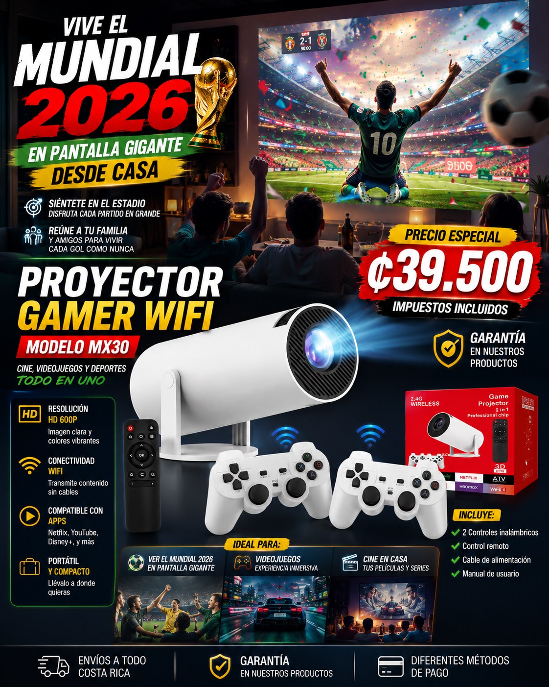 Distribuidora Nexocr Facebook ad: SOLO ₡39.500 IVA INCLUIDO