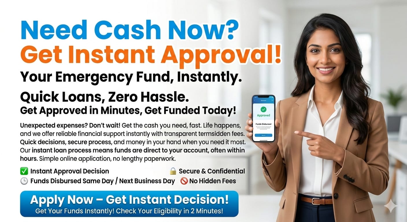 Instant Loans Facebook ad