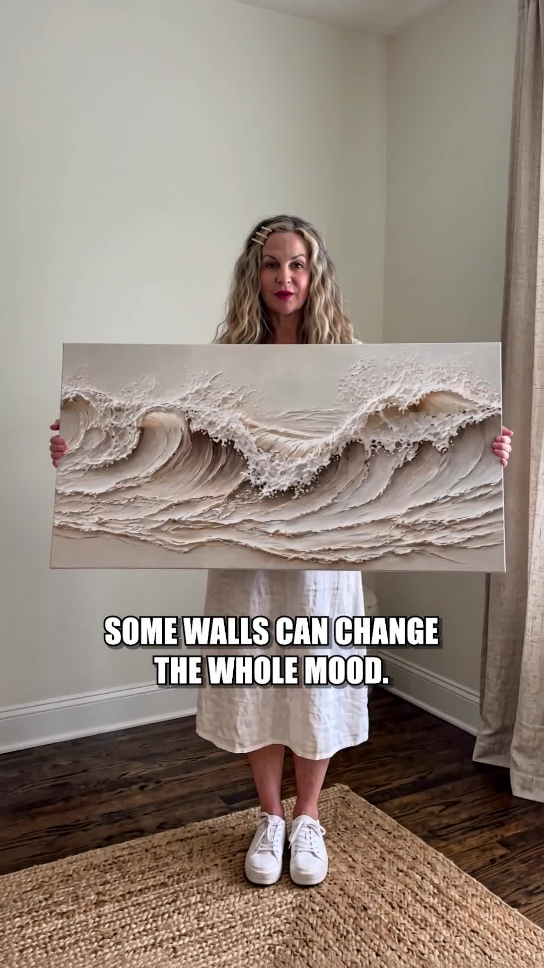 Tailored Canvases - Personalized Art Facebook ad: Coastal Wave | Made in the USA | Ships Fast