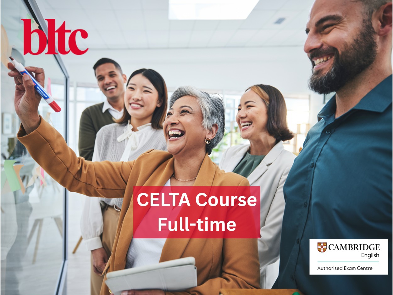 BLTC Amsterdam Facebook ad: British language Training centre