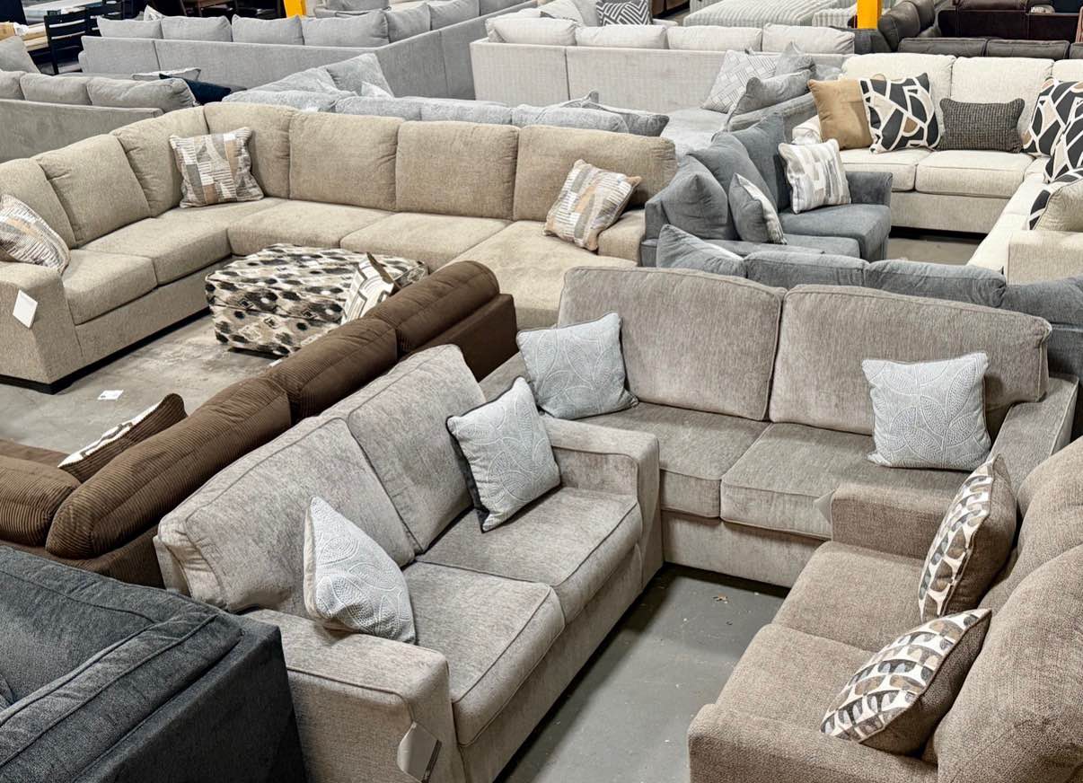 Chris Benhoff Facebook ad: LIVING ROOM TRUCKLOAD JUST ARRIVED