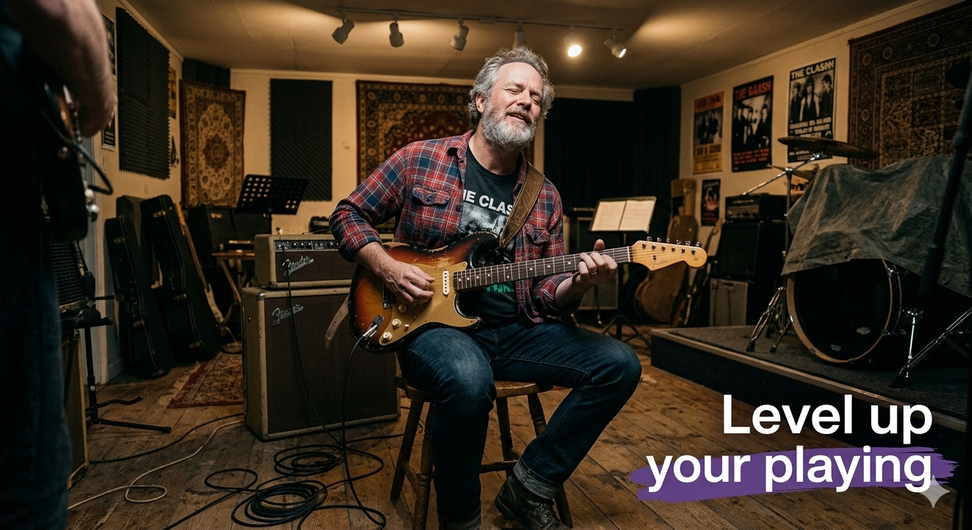 Total Guitar Transformation Facebook ad