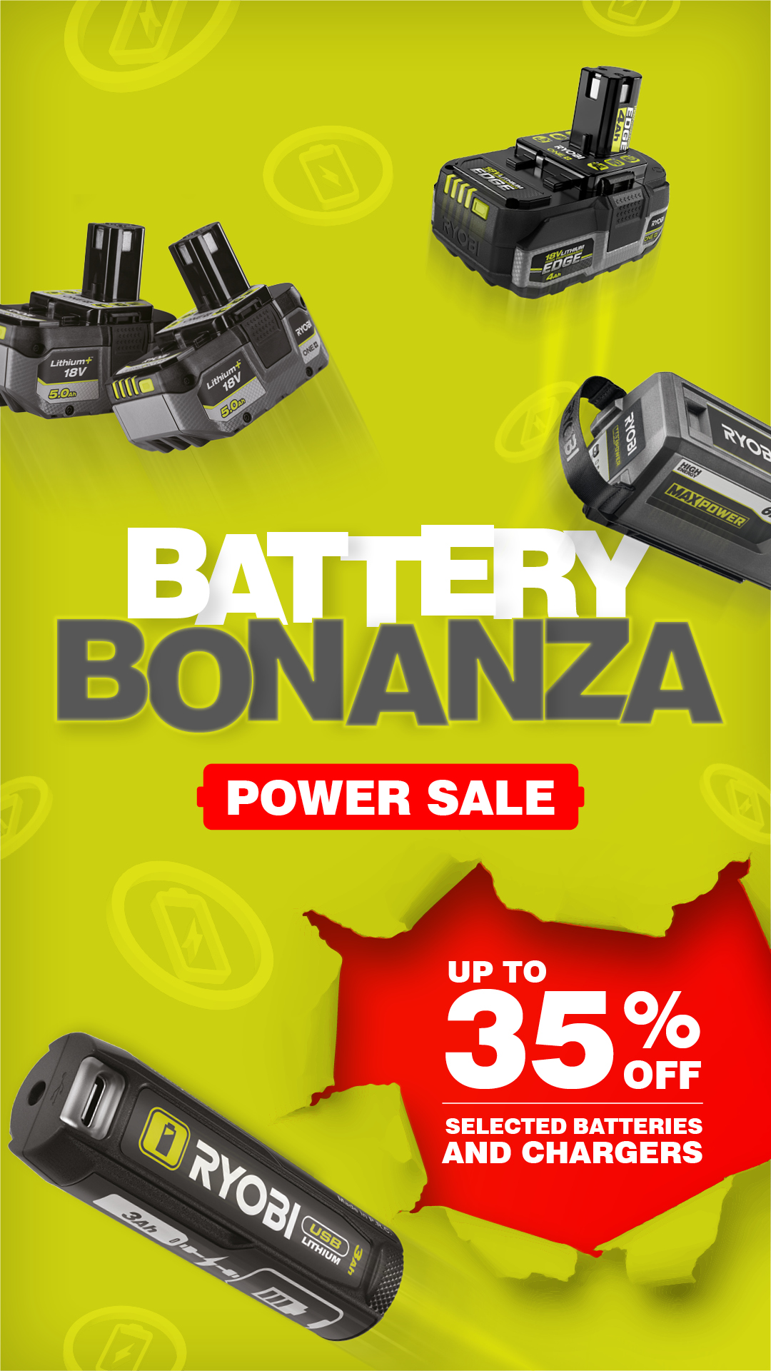 Ryobi Tools UK Facebook ad