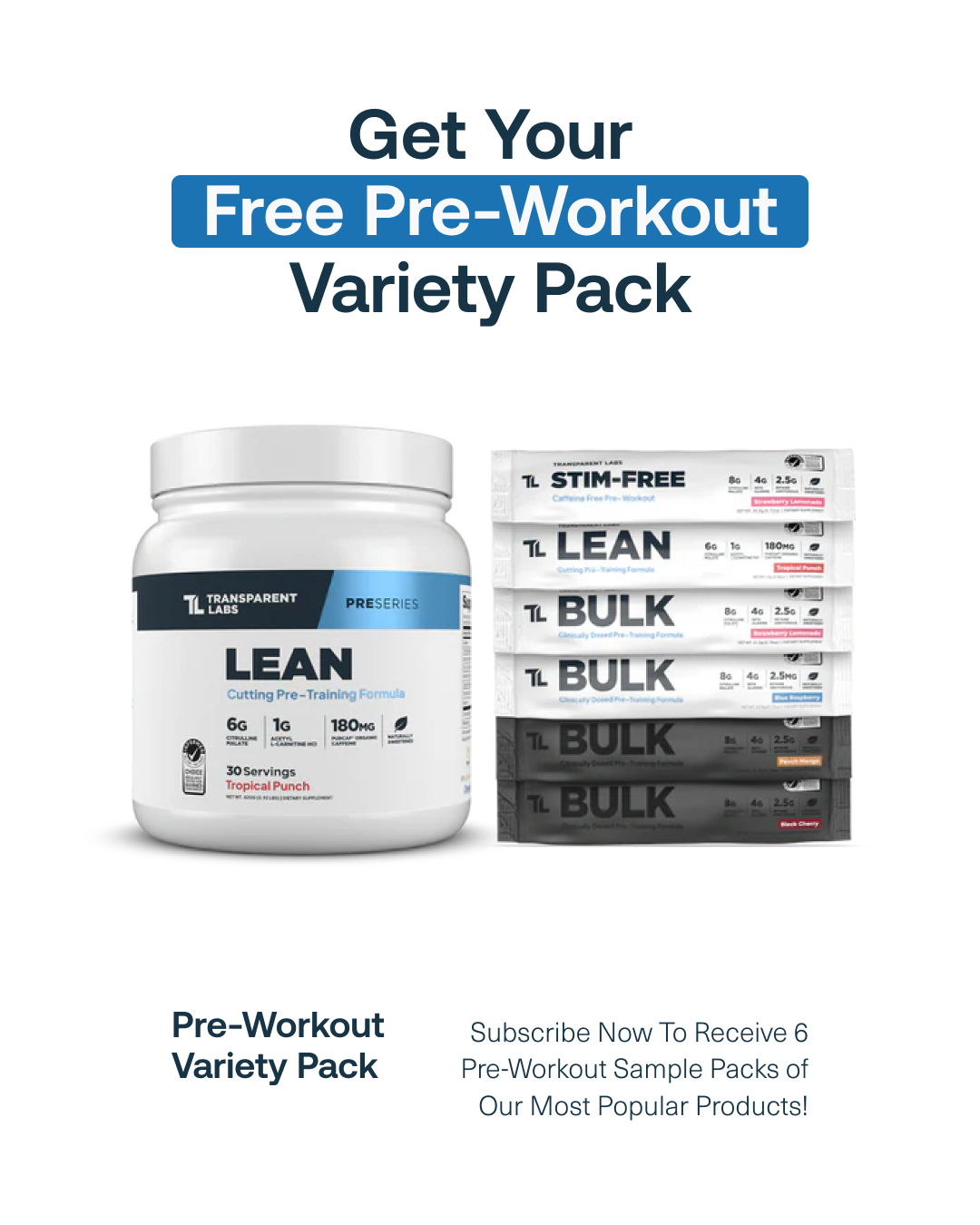 Transparent Labs Facebook ad