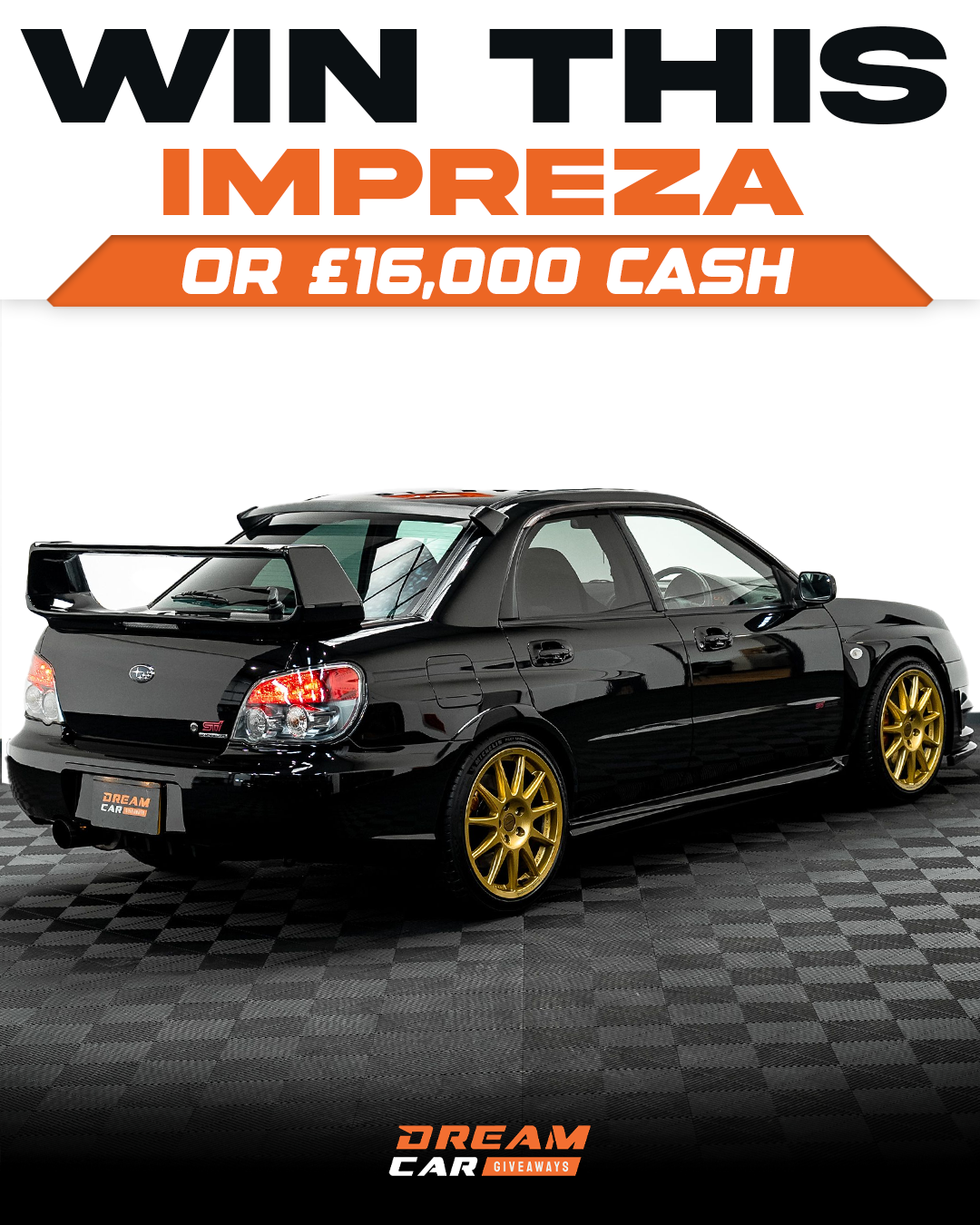 Dream Car Giveaways Facebook ad