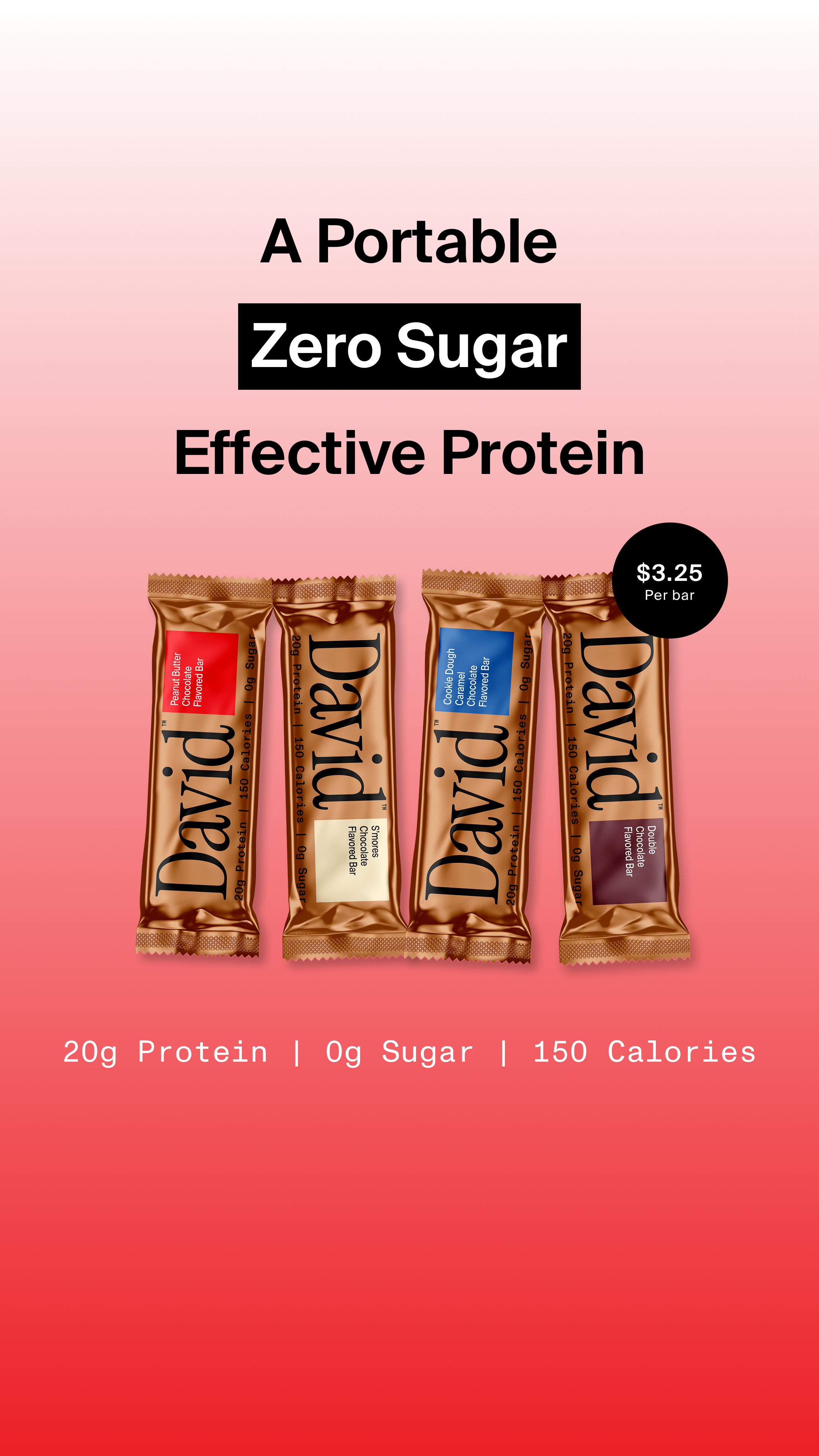 David Protein Facebook ad