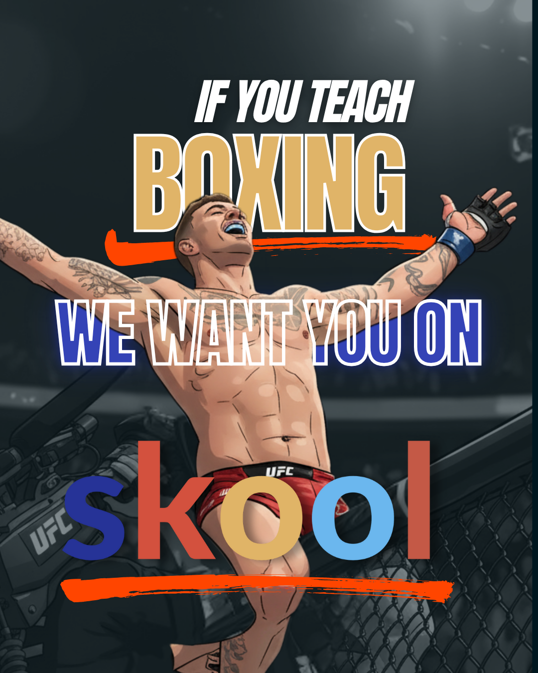 Skool Facebook ad