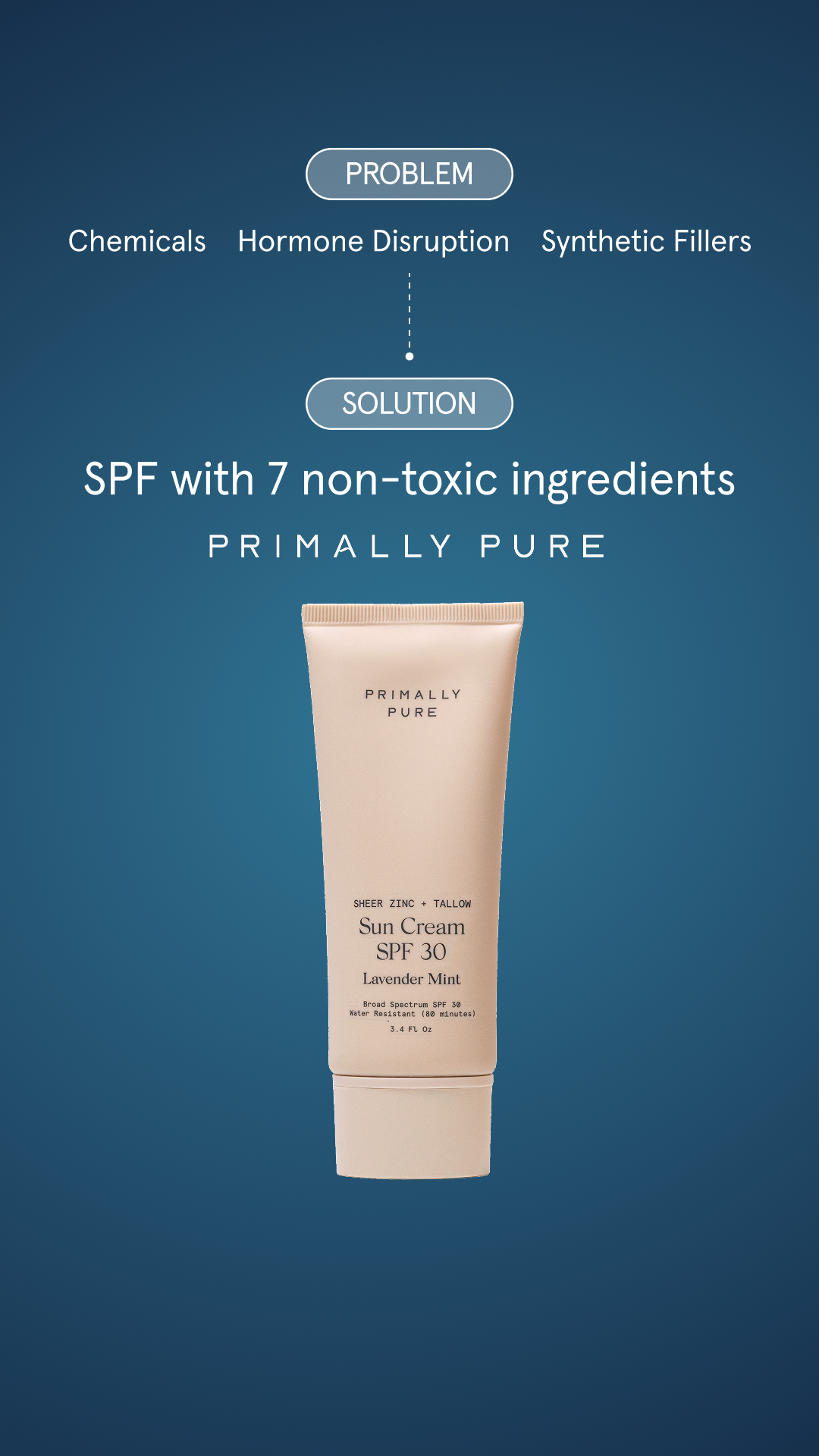 Primally Pure Skincare Facebook ad