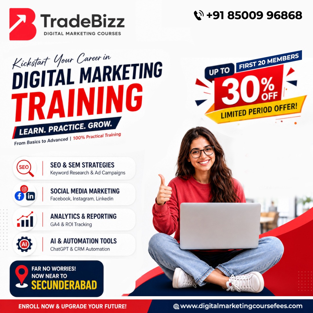 Tradebiz Digital Marketing Course Facebook ad