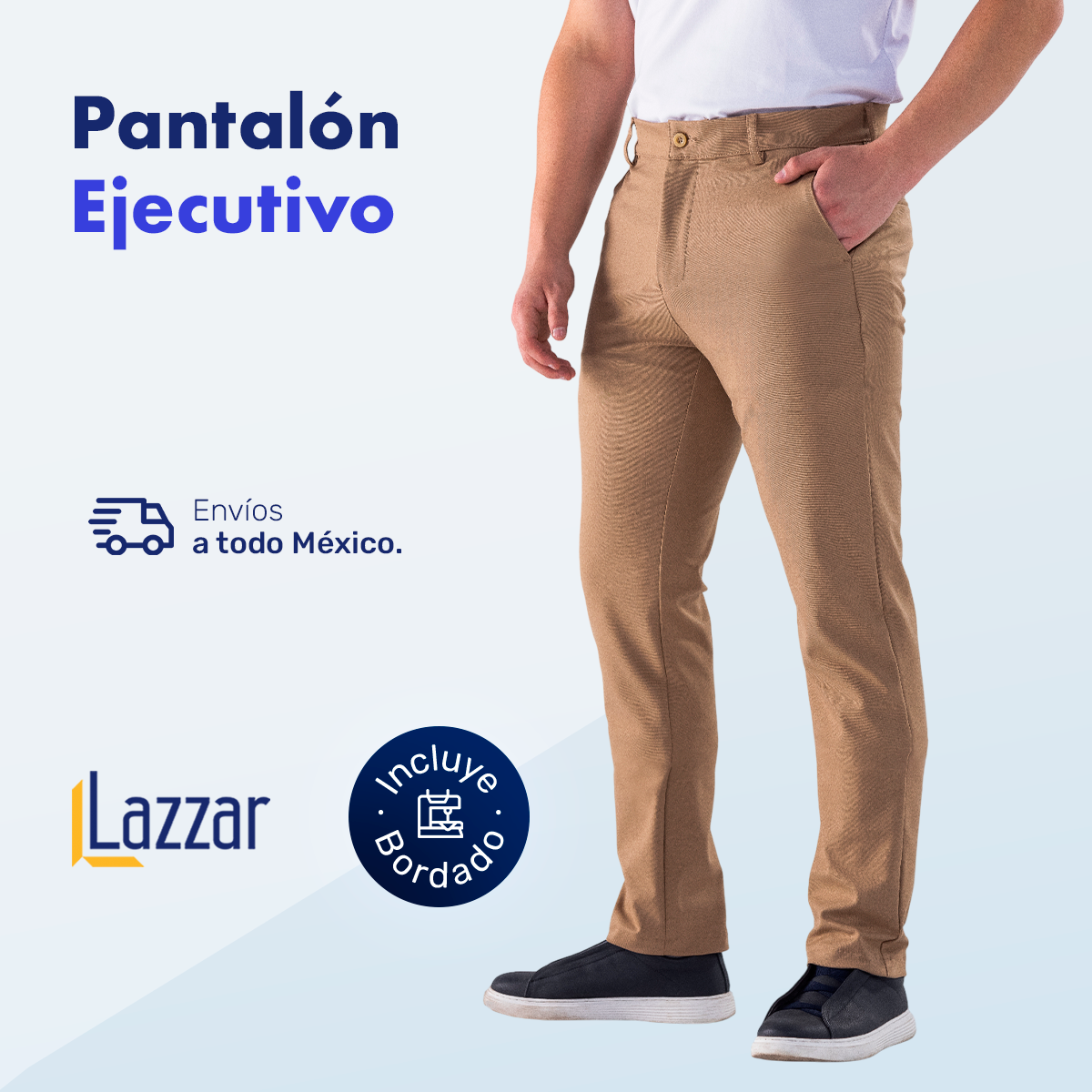 Lazzar México Uniformes Facebook ad: Vestimos a tu empresa