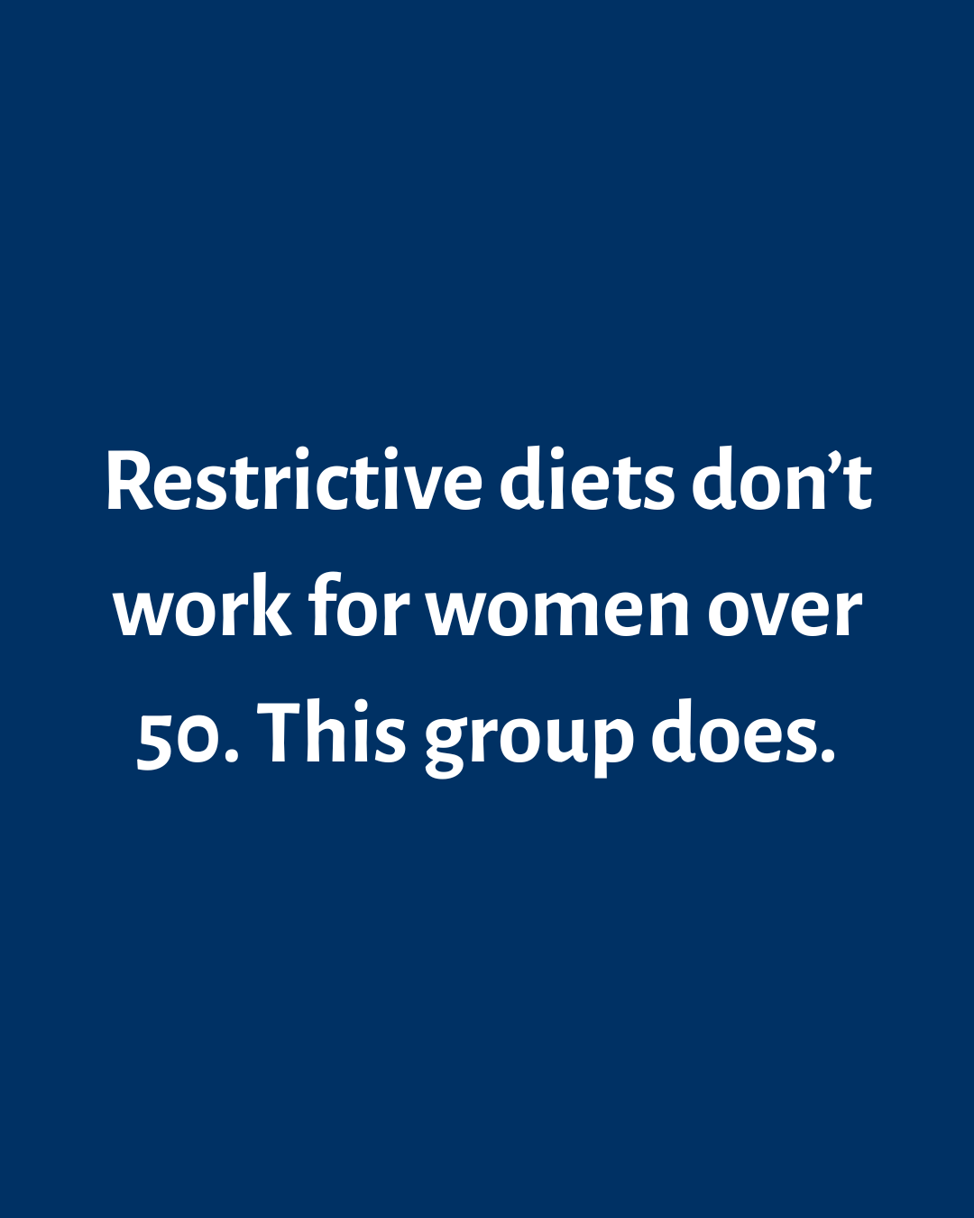 Alex Neilan - Sustainable Change Facebook ad: How To Permanently Transform Your Body Without Food…